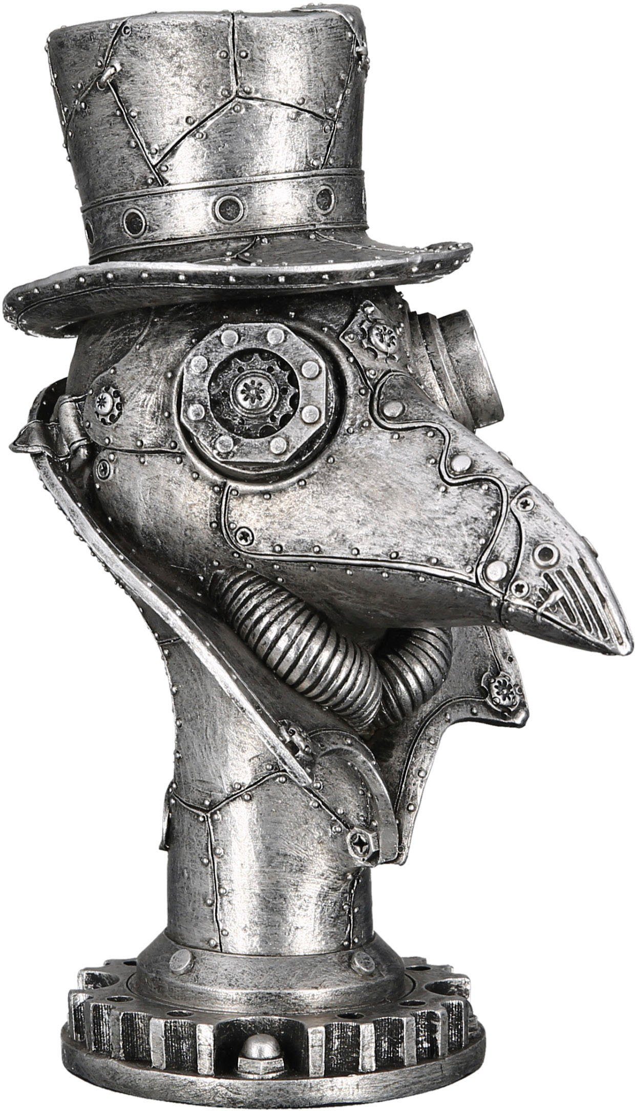 Skulptur (1 Crow Steampunk by St) Gilde Casablanca Tierfigur