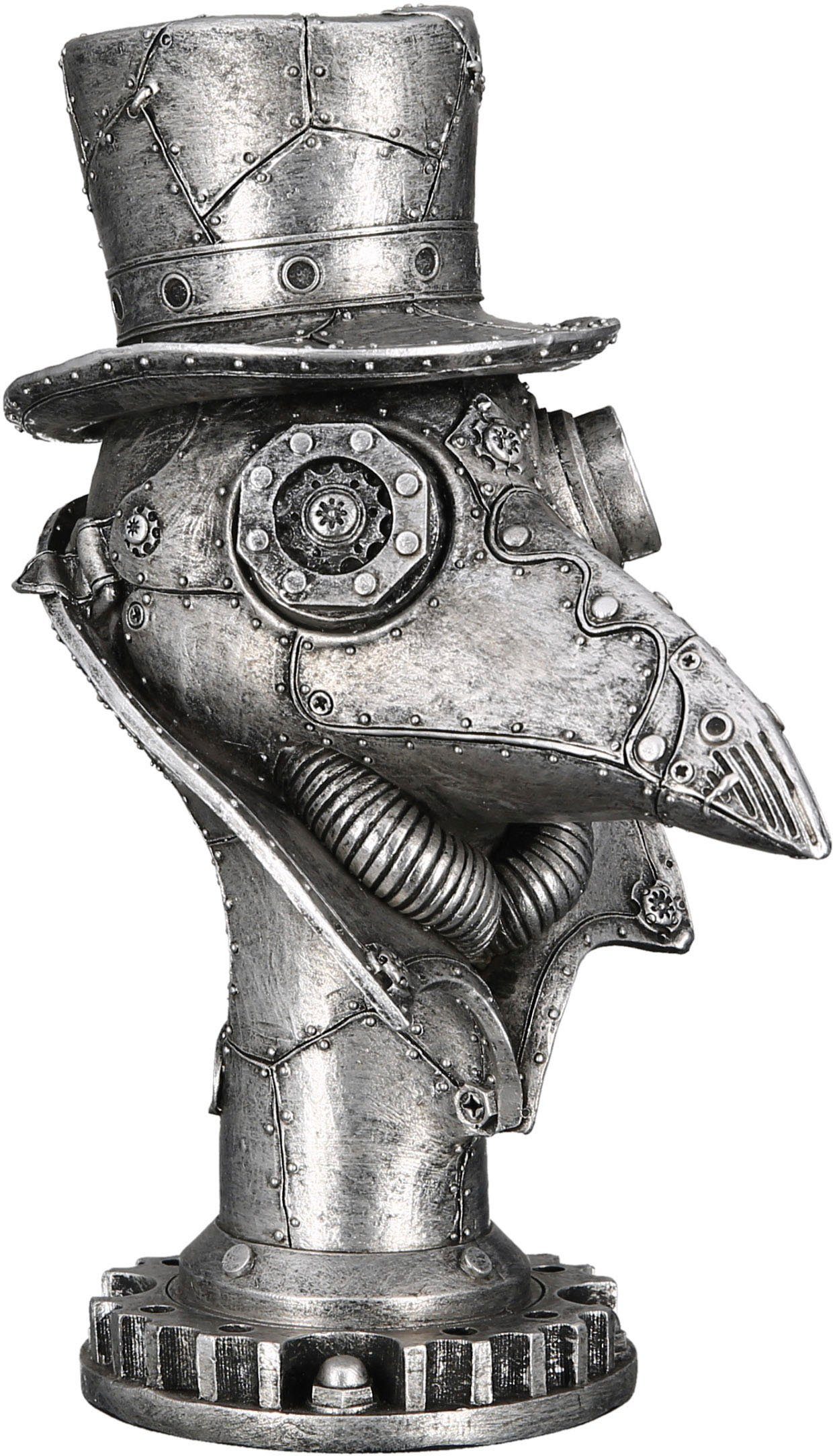 Tierfigur Skulptur Crow Steampunk