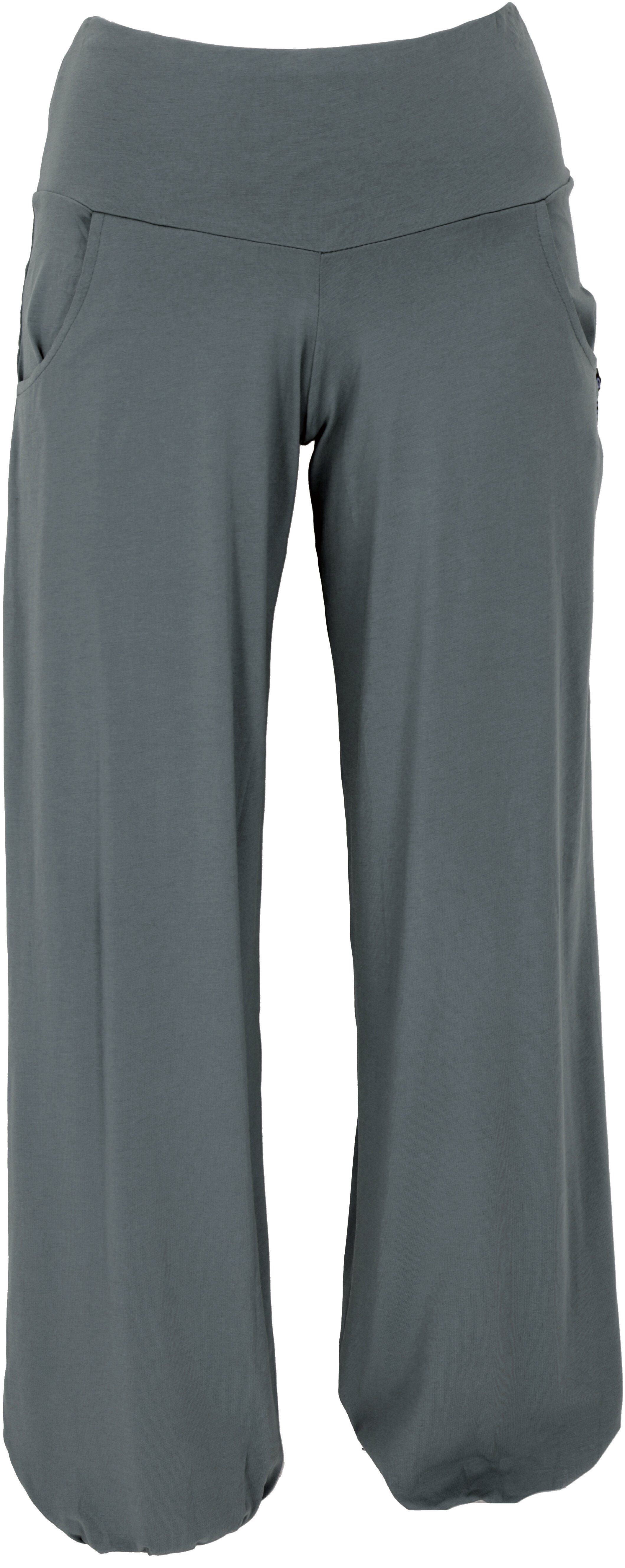 Guru-Shop Relaxhose Yogahose aus Bio-Baumwolle, Pluderhose günstig online kaufen