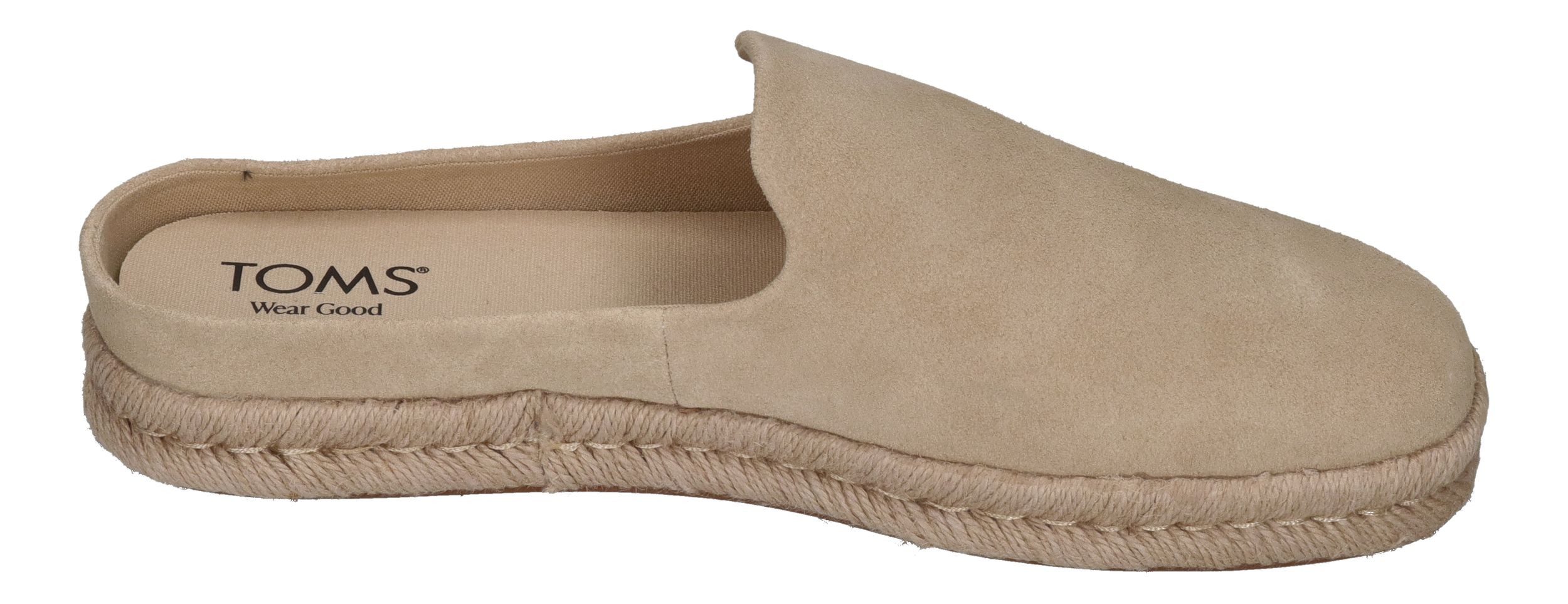 TOMS SANTIAGO MULE Espadrille Almond Suede – Bild 4 von 5