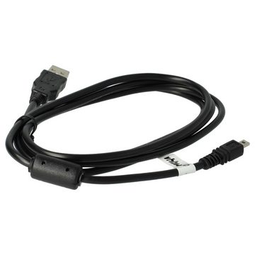 vhbw passend für Panasonic Lumix DMC-TZ58, DMC-TZ60, DMC-TZ61 USB-Kabel