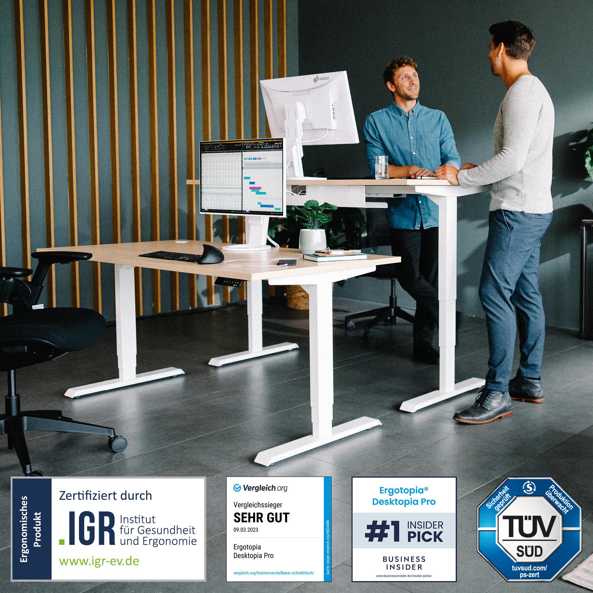 Ergotopia Schreibtisch Desktopia Pro X elektrisch günstig online kaufen
