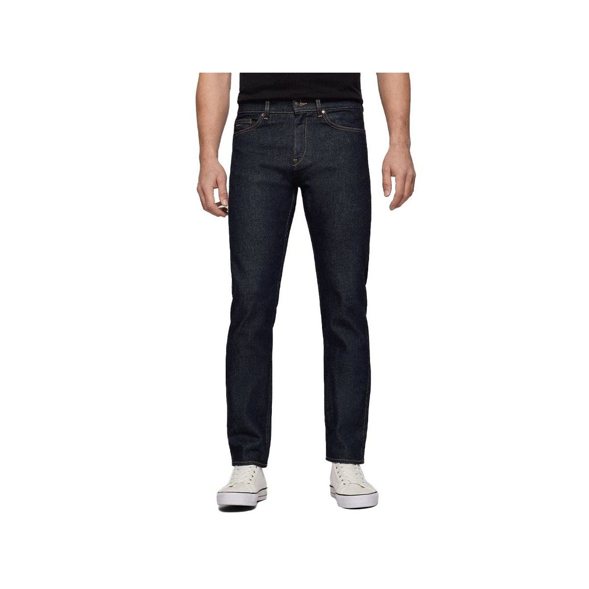blau 5-Pocket-Jeans (1-tlg) BOSS