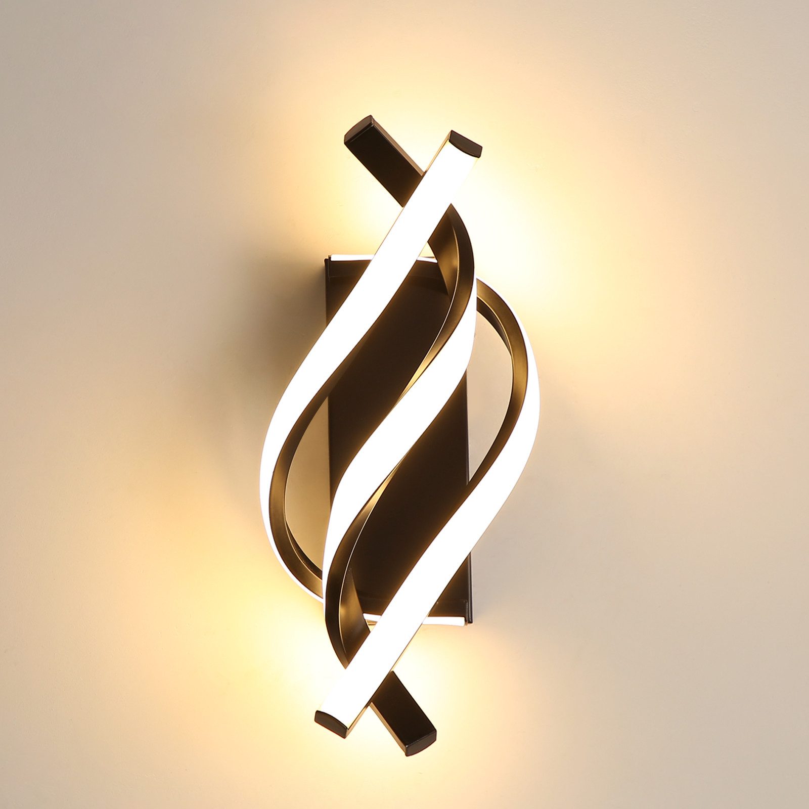 Goeco LED Wandleuchte LED Aluminium Wandleuchte, günstig online kaufen
