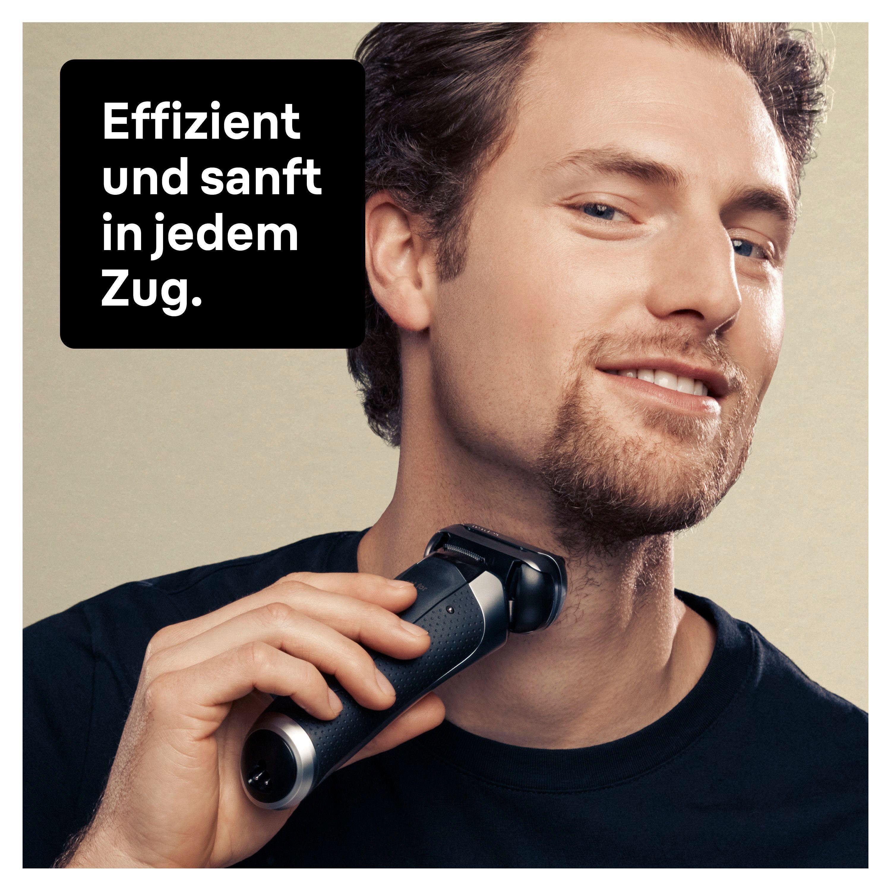 Braun Elektrorasierer Series 9 Pro 9466cc, 5-Stufen-Reinigungs- und Ladestation, Aufsätze: 1, Wet&Dry, 4+1 Scherkopf