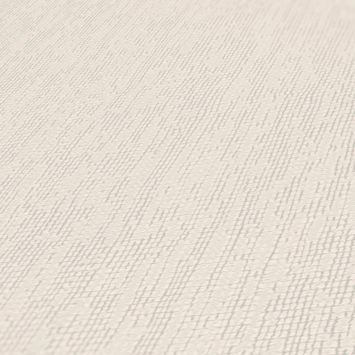 Einfarbig A.S. Ton-in-Ton, strukturiert, beige/grau unifarben, Uni Vliestapete Création Hygge, Tapete
