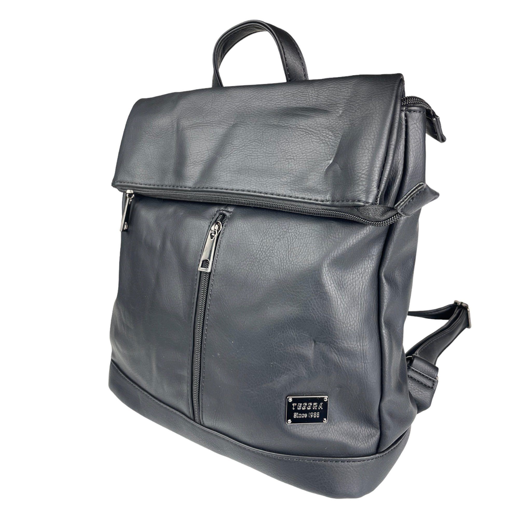 Taschen4life Rucksack 2in1 Rucksack & Umhängetasche in Einem D5623, Damen Rucksacktasche, Fächer, schnell umbaubar, Multifunktionsrucksack