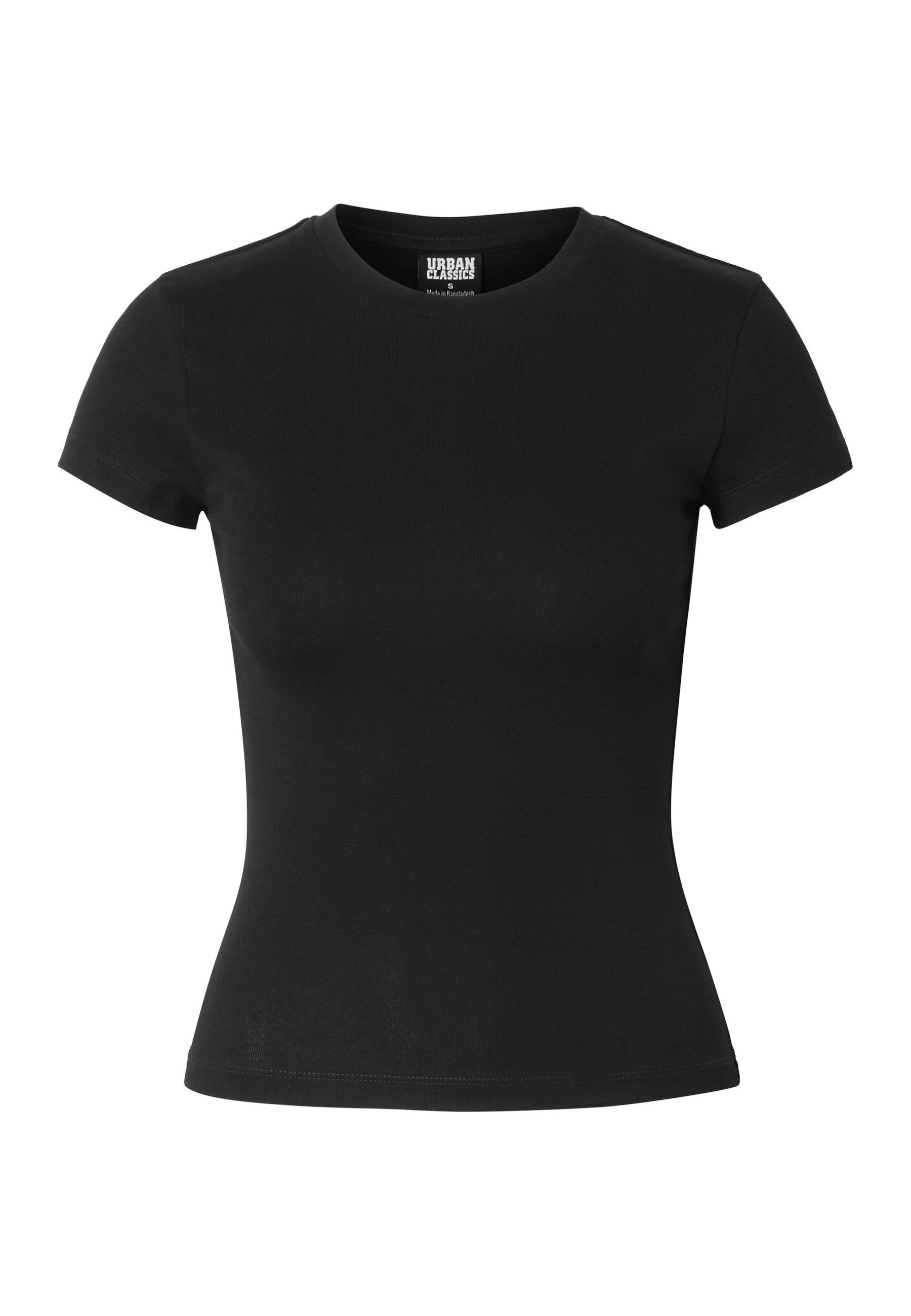 URBAN CLASSICS T-Shirt Urban Classics Ladies Short Slim Tee (1-tlg)
