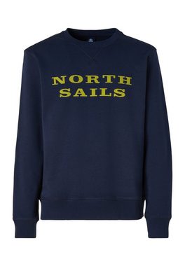 North Sails Sweatshirt Sweatshirt mit Schriftzug