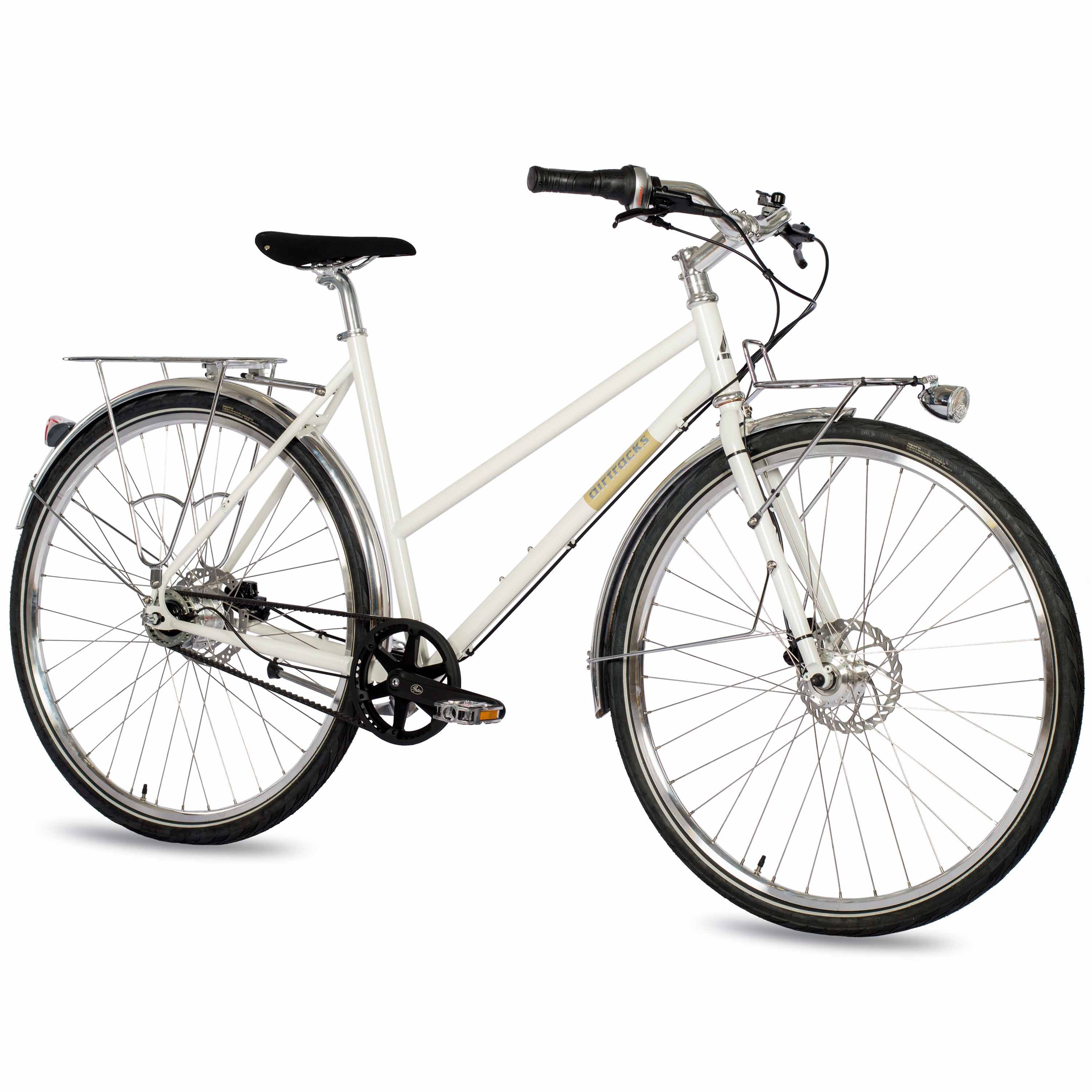 Airtracks Cityrad 28 Damen Urban Bike City Fahrrad STREET CrMo GATES CARBON DRIVE BELT, 7 Gang Shimano NEXUS Schaltwerk, Nabenschaltung, GATES CARBON DRIVE BELT - 50cm 53cm Mod. 2026