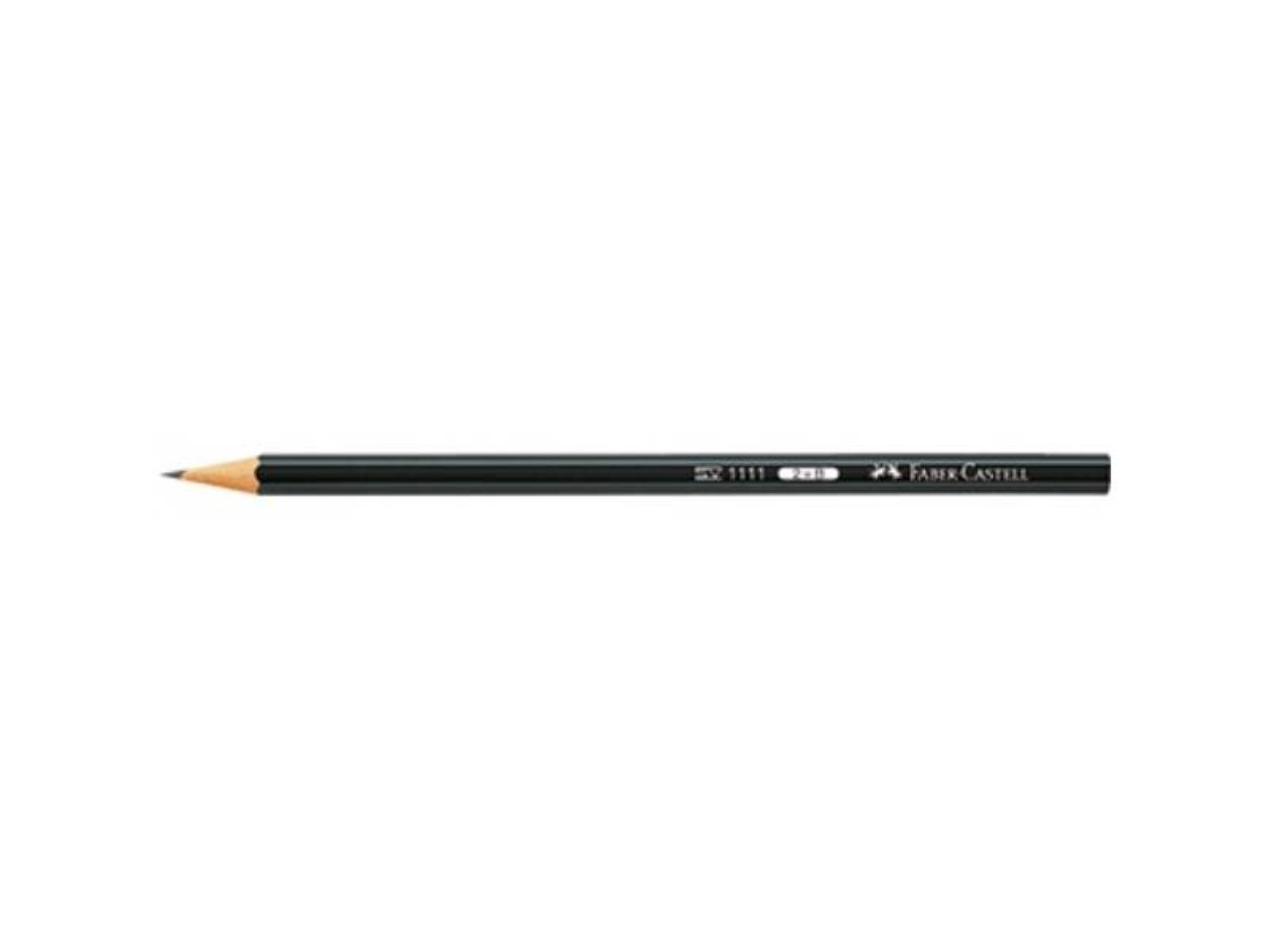 Faber-Castell Bleistift Faber-Castell Bleistift 111102 Sechseckform 2B schwarz Bleistift von h