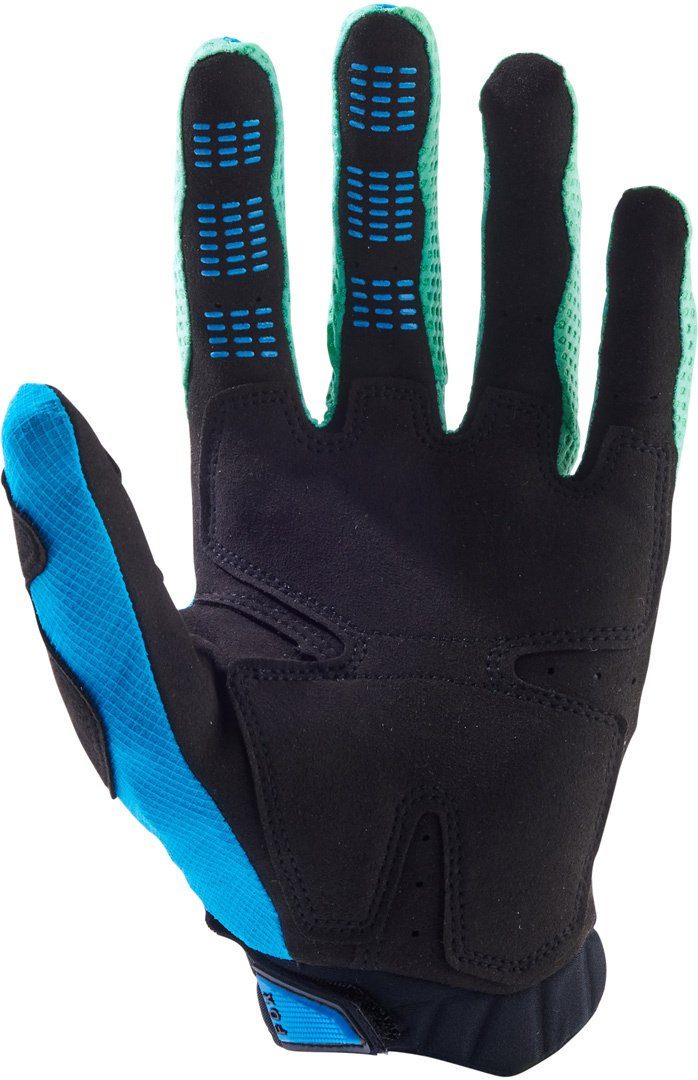 Motocross Fox Black/Blue Motorradhandschuhe Pawtector Handschuhe