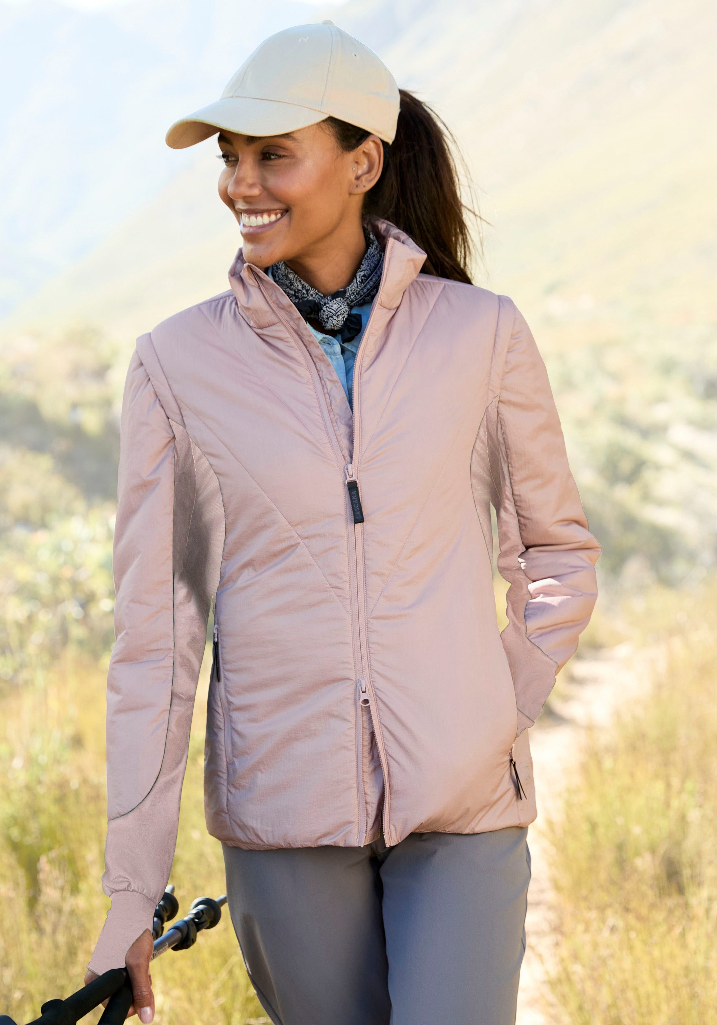 vivance active Allwetterjacke zwei Tragevarianten, mit günstig online kaufen