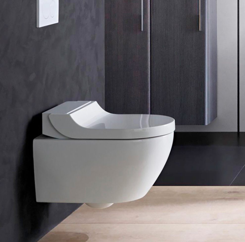 GEBERIT Dusch-WC »AquaClean Tuma«, wandhängend, Abgang waagerecht, Set,  Classic mit WC-Sitz, mit schmutzabweisender Oberfläche online kaufen | OTTO
