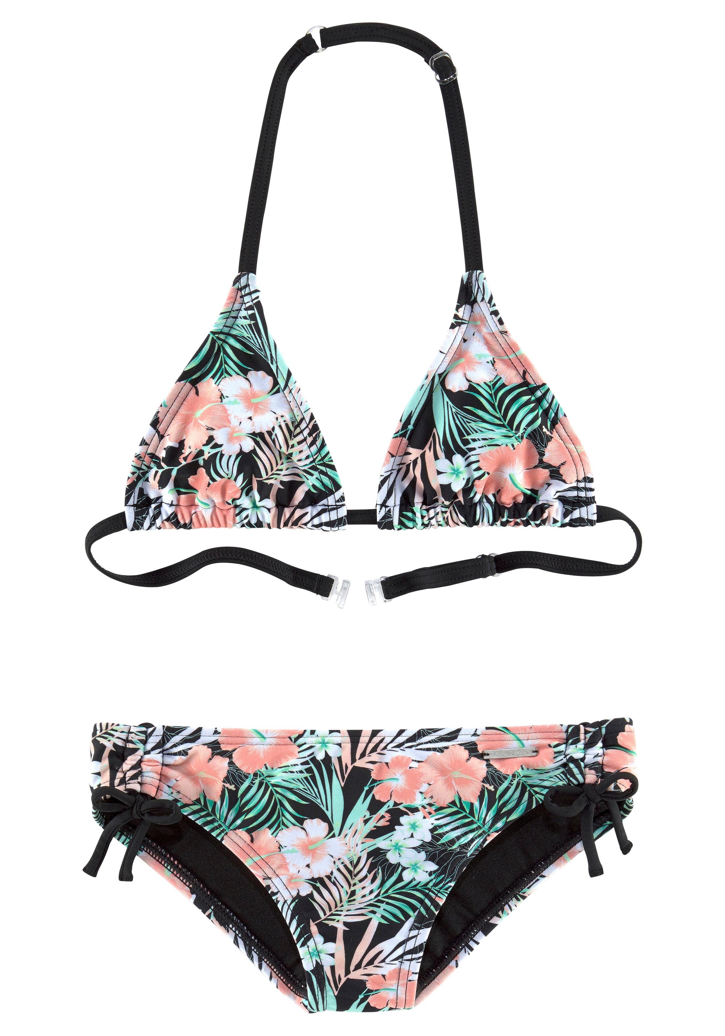 Chiemsee floralem Triangel-Bikini mit Design