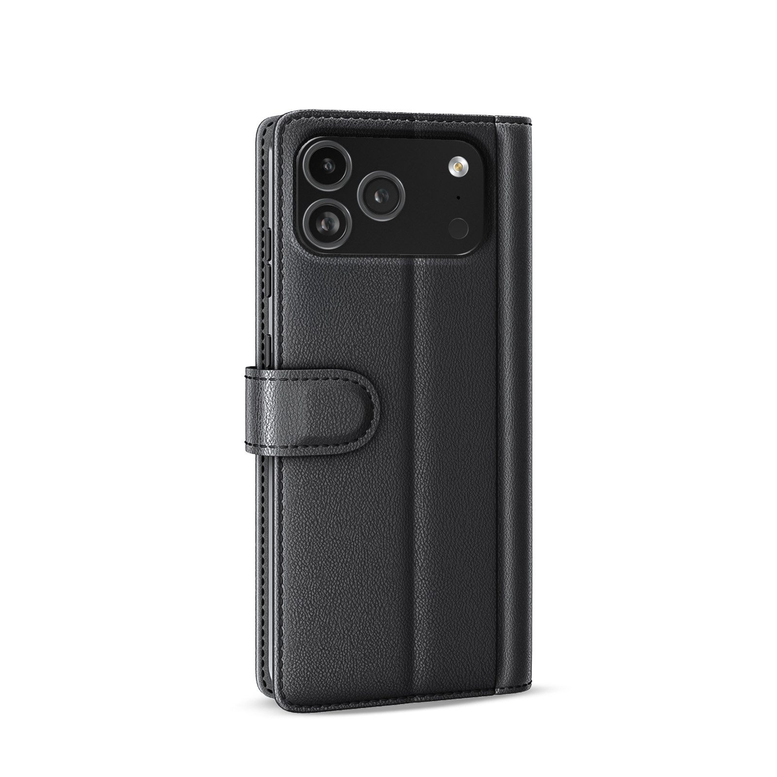 Tec-Expert Handyhülle Echtleder Hülle für Apple iPhone 17 Pro Max, Cover Klapphülle Case mit Kartenfächern und Geldfach aufstellbar – Bild 5 von 5