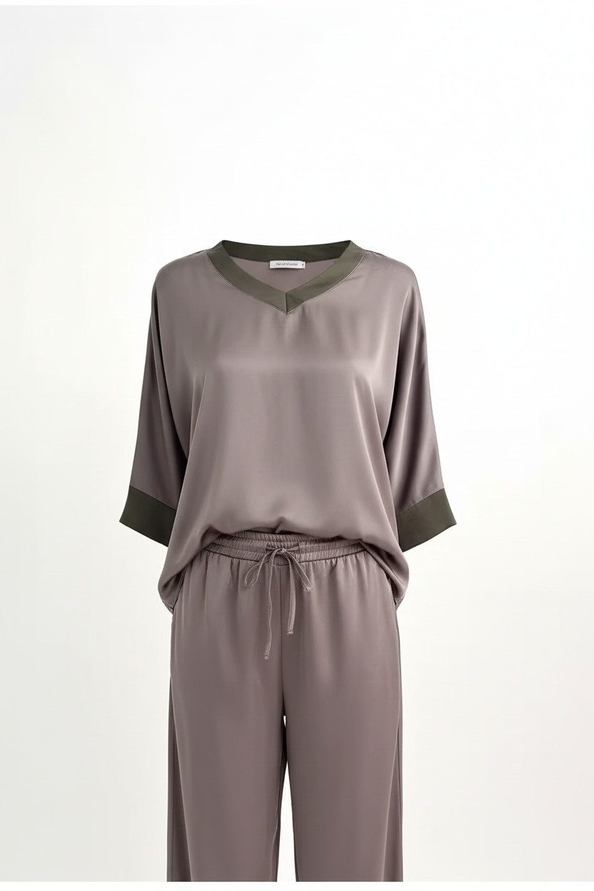 Zuckerwatte Satinbluse silktouch günstig online kaufen