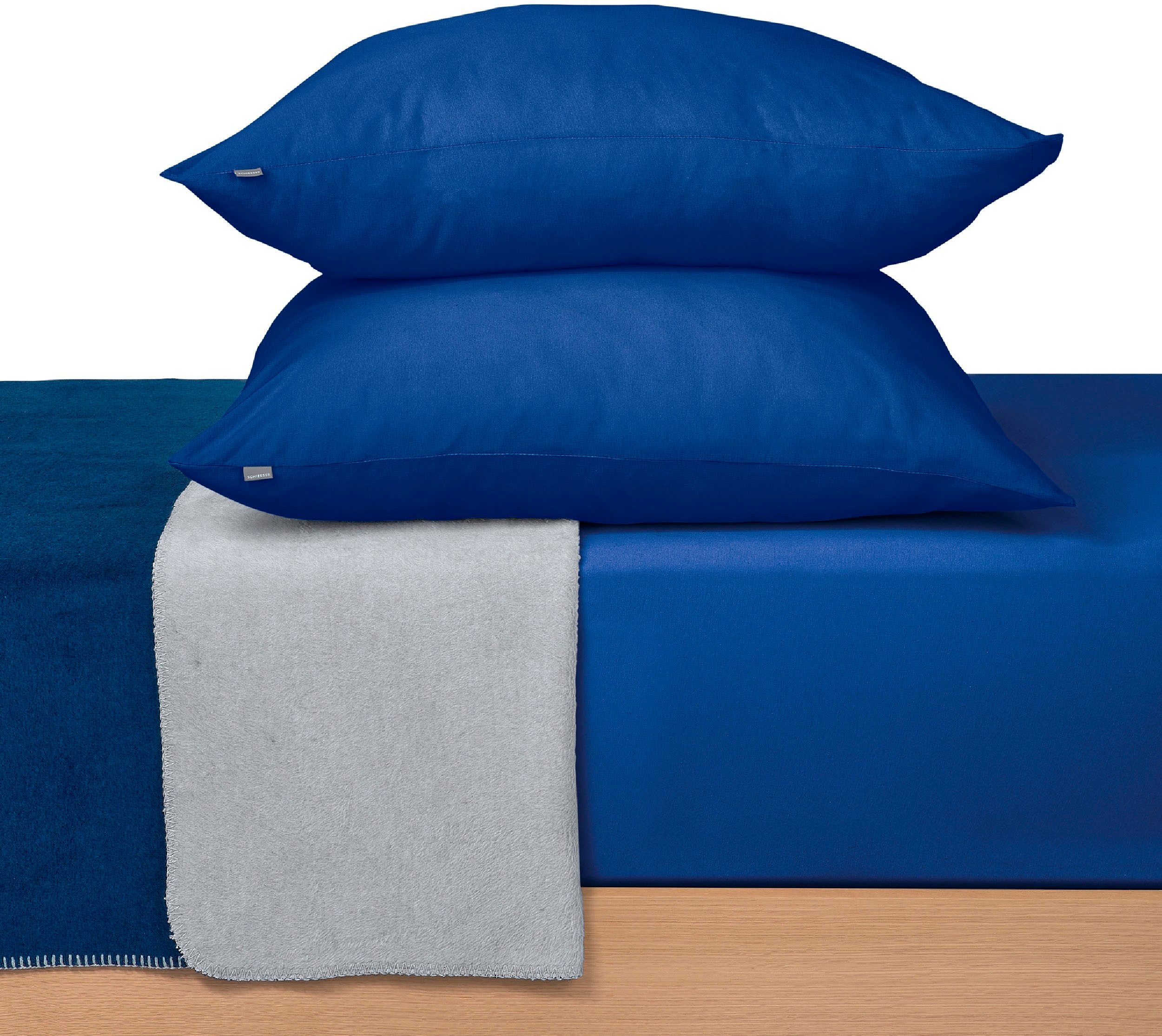 Wohndecke Kuscheldecke Klara in Wendeoptik - Baumwoll-Mix - warm und flausc günstig online kaufen