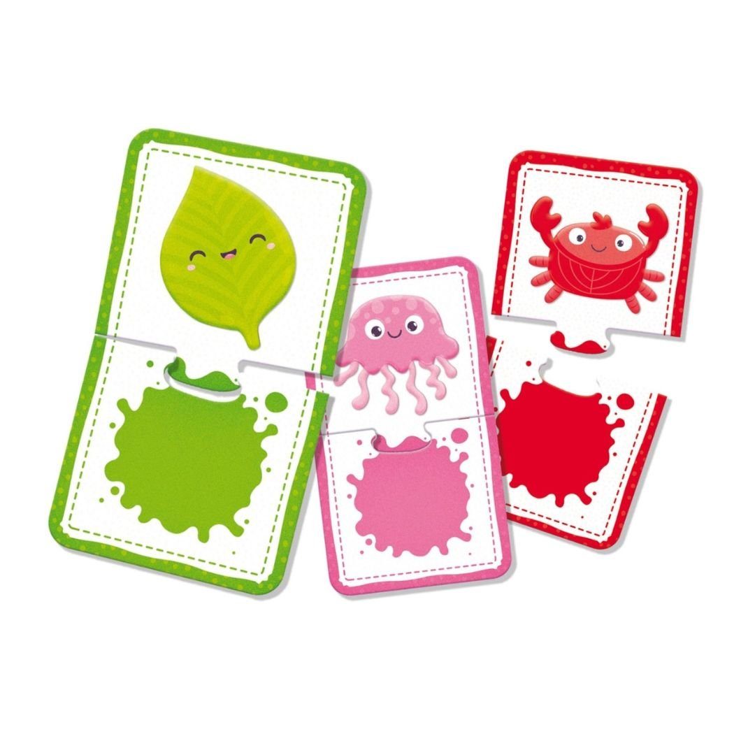 suebidou Lernspielzeug Montessori Aktivitätsspiel Farben Fühlen günstig online kaufen