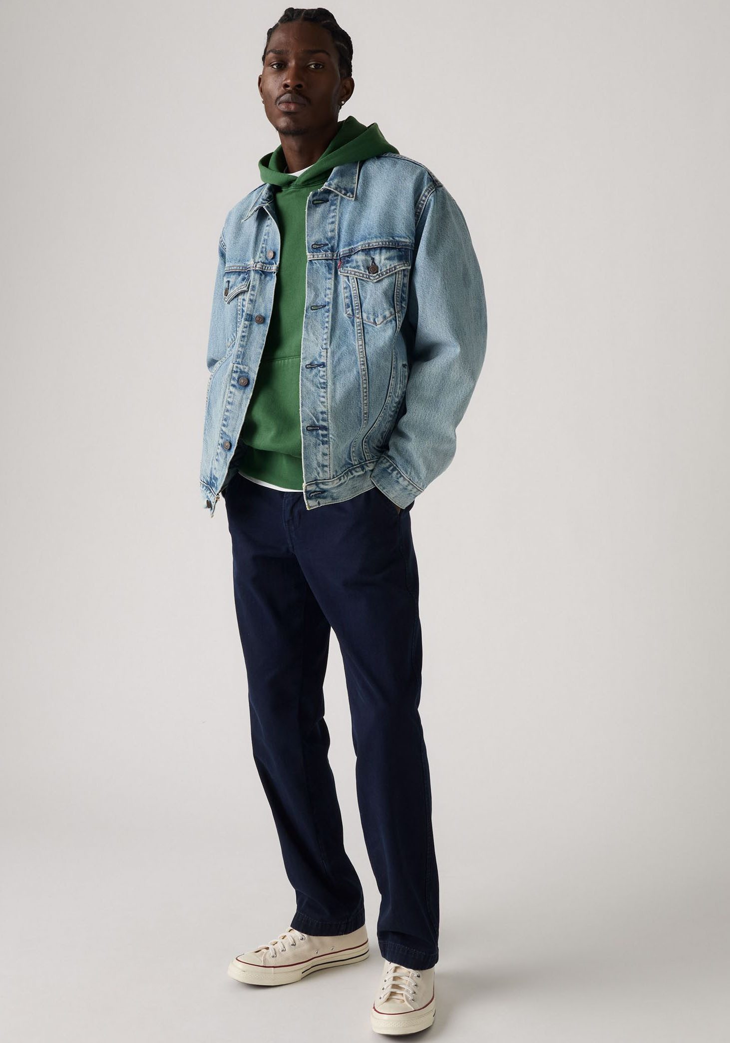 Levi's® Chinohose LV Hose XX CHINO AUTHENTIC RLX bequeme Passform