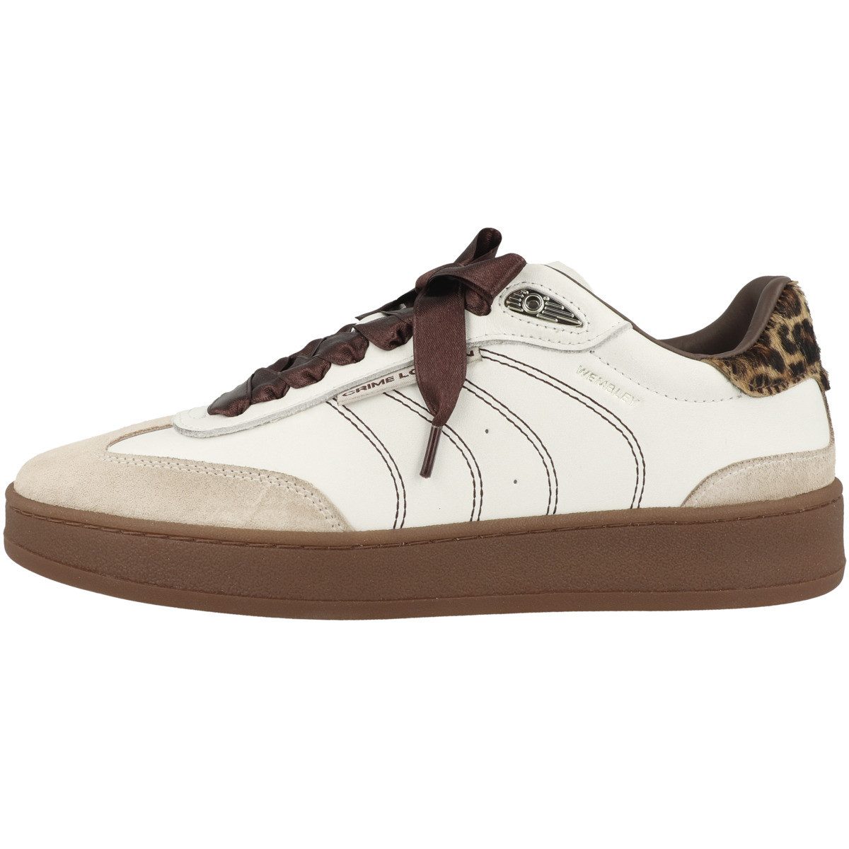 CRIME LONDON WEMBLEY Damen Sneaker Turnschuhe, Sportschuhe, Freizeitschuhe, Halbschuhe, Schnürschuhe