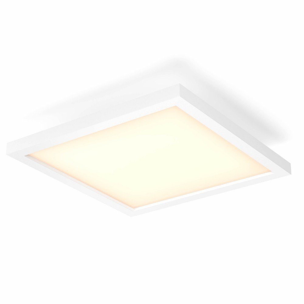 White Panele Panel LED Angabe, fest enthalten: LED verbaut, Panel Aurelle warmweiss, in Weiß Philips 600x600, keine LED Ambiance Leuchtmittel LED, 39W 3750lm Hue Ja,