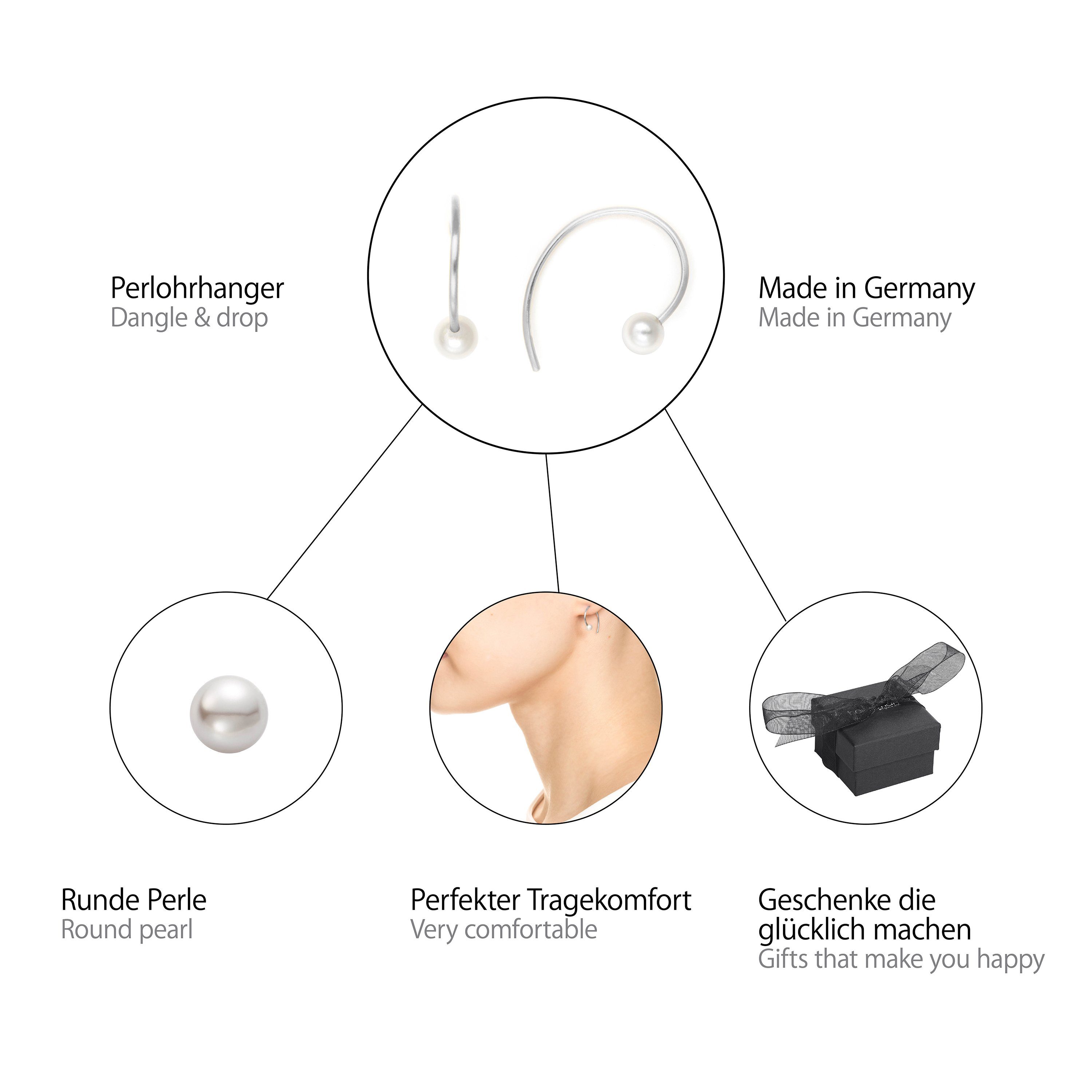 Heideman Paar Ohrstecker Loop rose goldfarben (Ohrringe, inkl. Geschenkverp günstig online kaufen