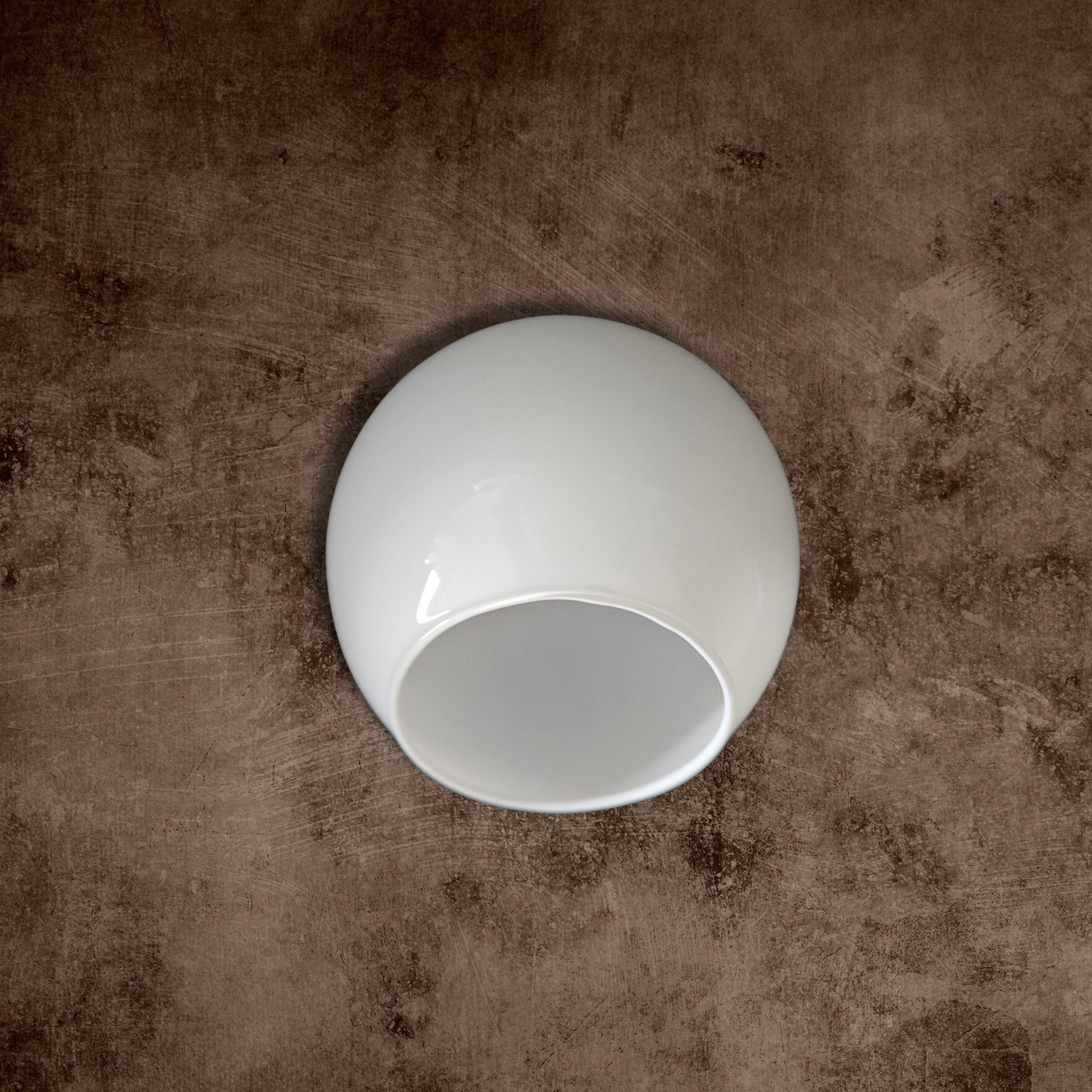 Lichthandel Hoch Lampenschirm Ersatzglas Kugel Weiß - Rundes Lampenglas E14 Fassung Glas Opal Weiß, weiß glänzend, Ideal für DIY-Lampen, Restaurierungen oder al – Bild 5 von 5