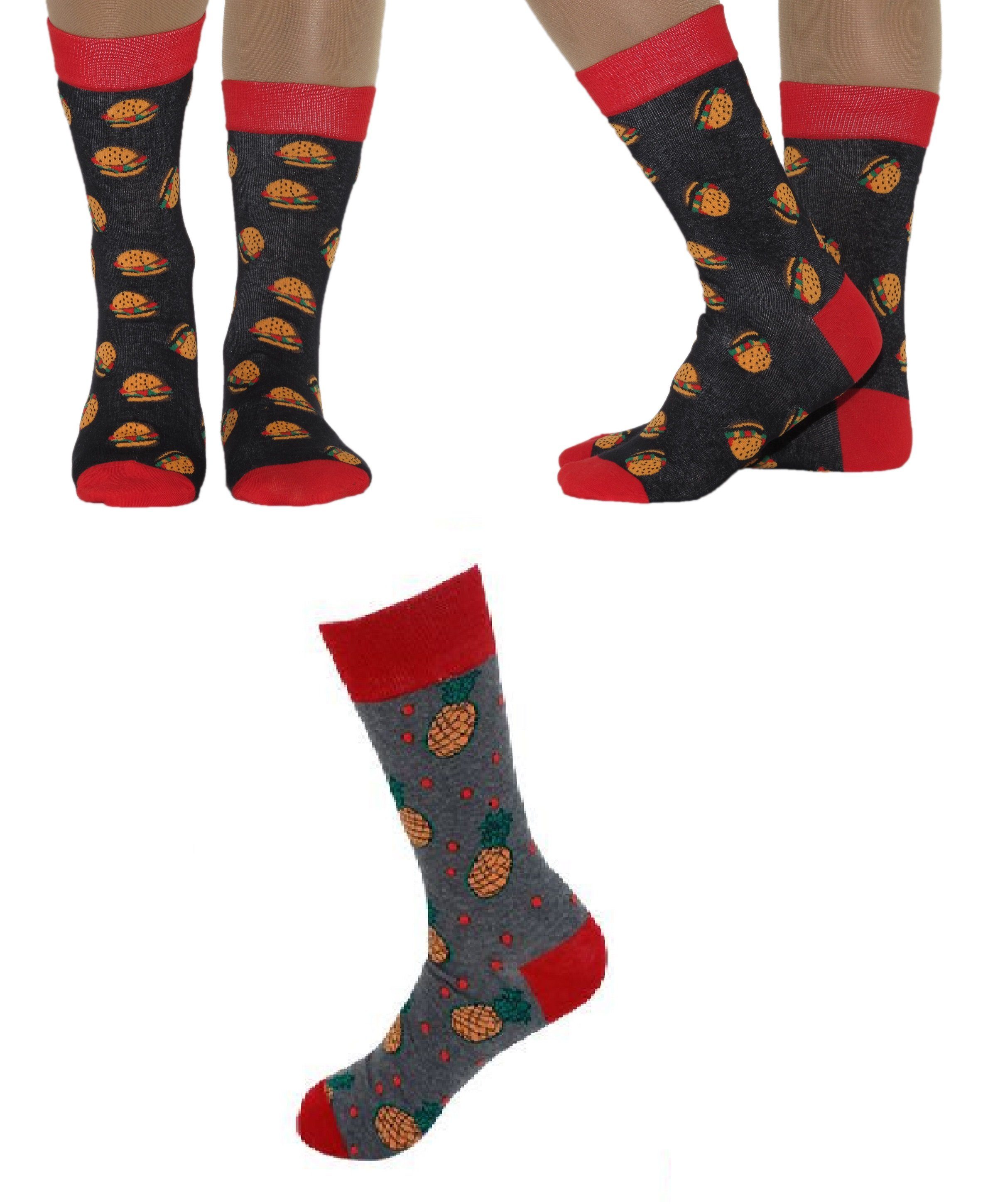 Rungassi Socken Herren Crazy Socken 3/4 günstig online kaufen