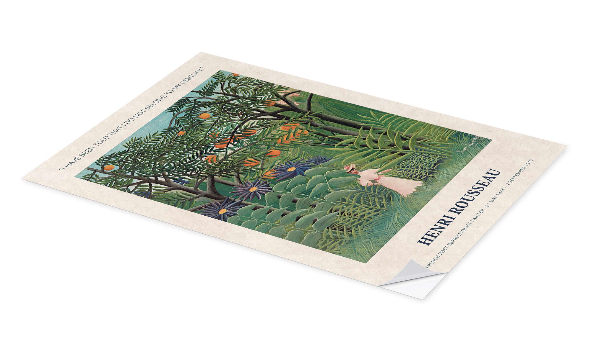 Posterlounge Poster Henri Rousseau, I Do günstig online kaufen