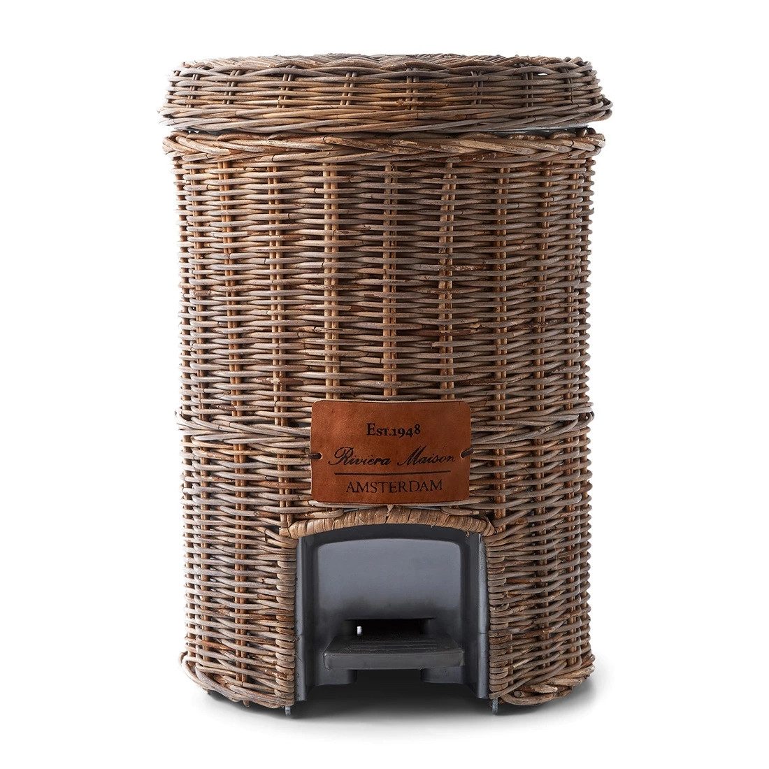 Rivièra Maison Mülleimer Riviéra Maison Rustic Rattan Classic Bin, Abfalleimer