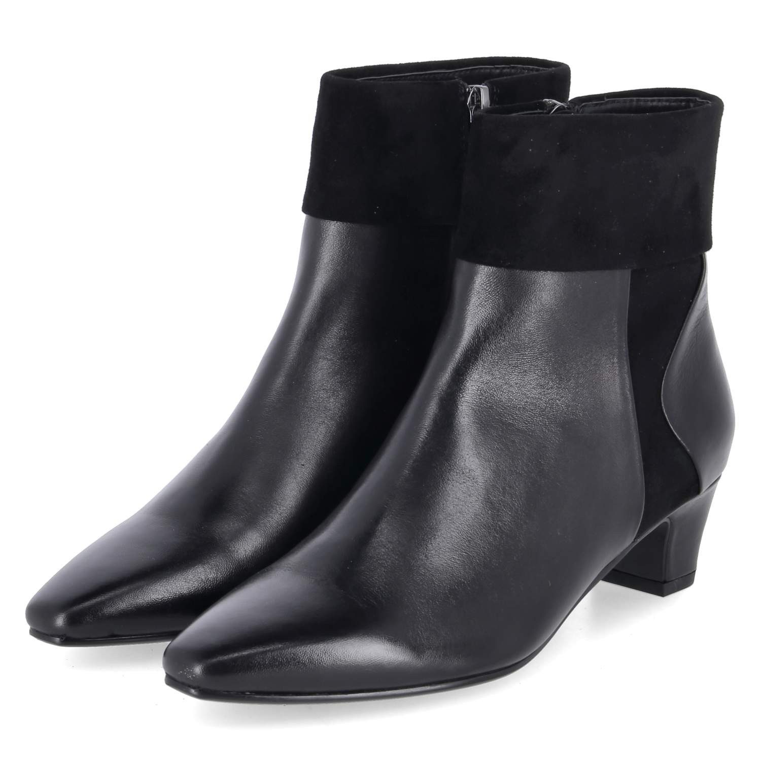 Kaerlek Kaerlek Barbara 01 Black Damen Leder black Schlupfstiefel