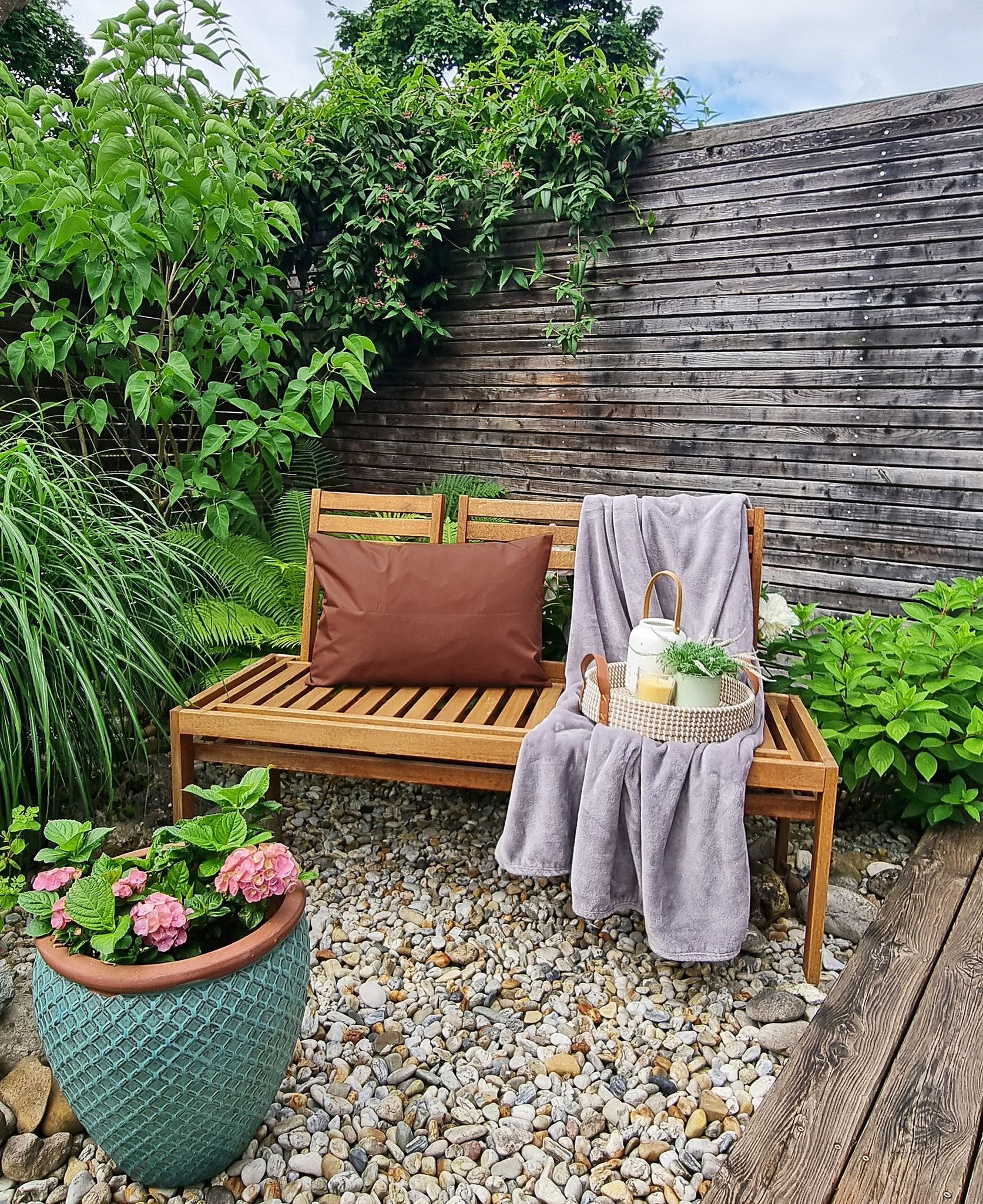 JACK Kissenbezüge 2er Set 40x60cm Outdoor Wasserfest, (2 Stück), 2x Kissenhülle, strapazierfähig, wasserabweisend, Innen & Außen
