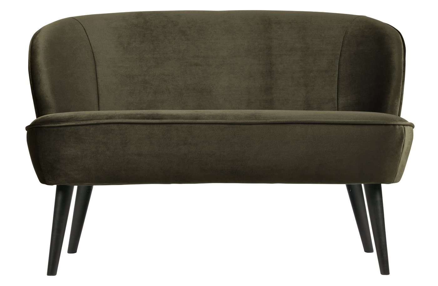 WOOOD - freistellbar Sofa Sara Dunkelgrün, Sofa Samt