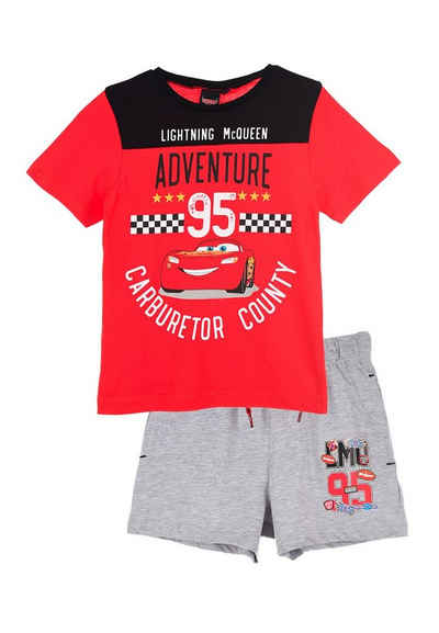Disney Cars T-Shirt & Shorts Lightning McQueen Shorty