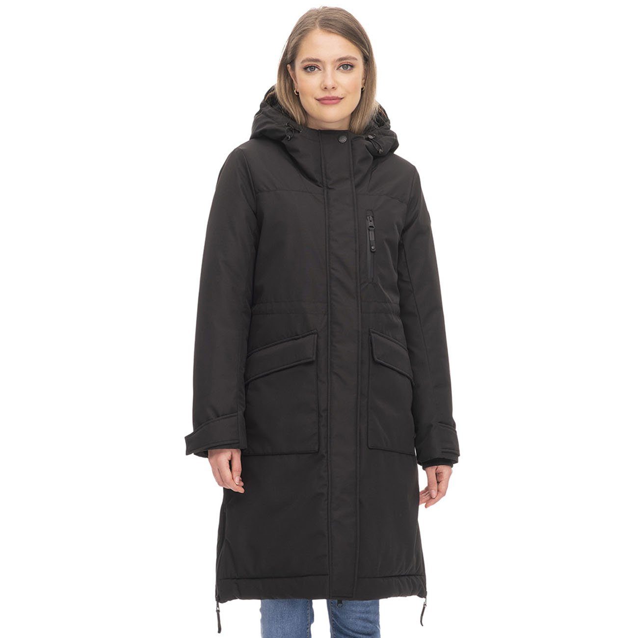 Damen Ragwear Refutura Black Jacket Winterjacke Ragwear