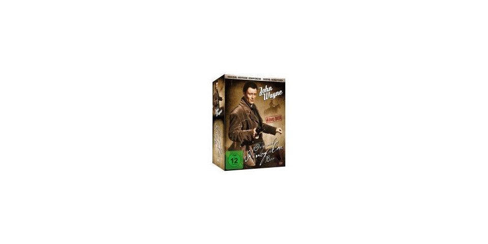 DVD John Wayne - Original Kinofilm Box, 4 DVDs