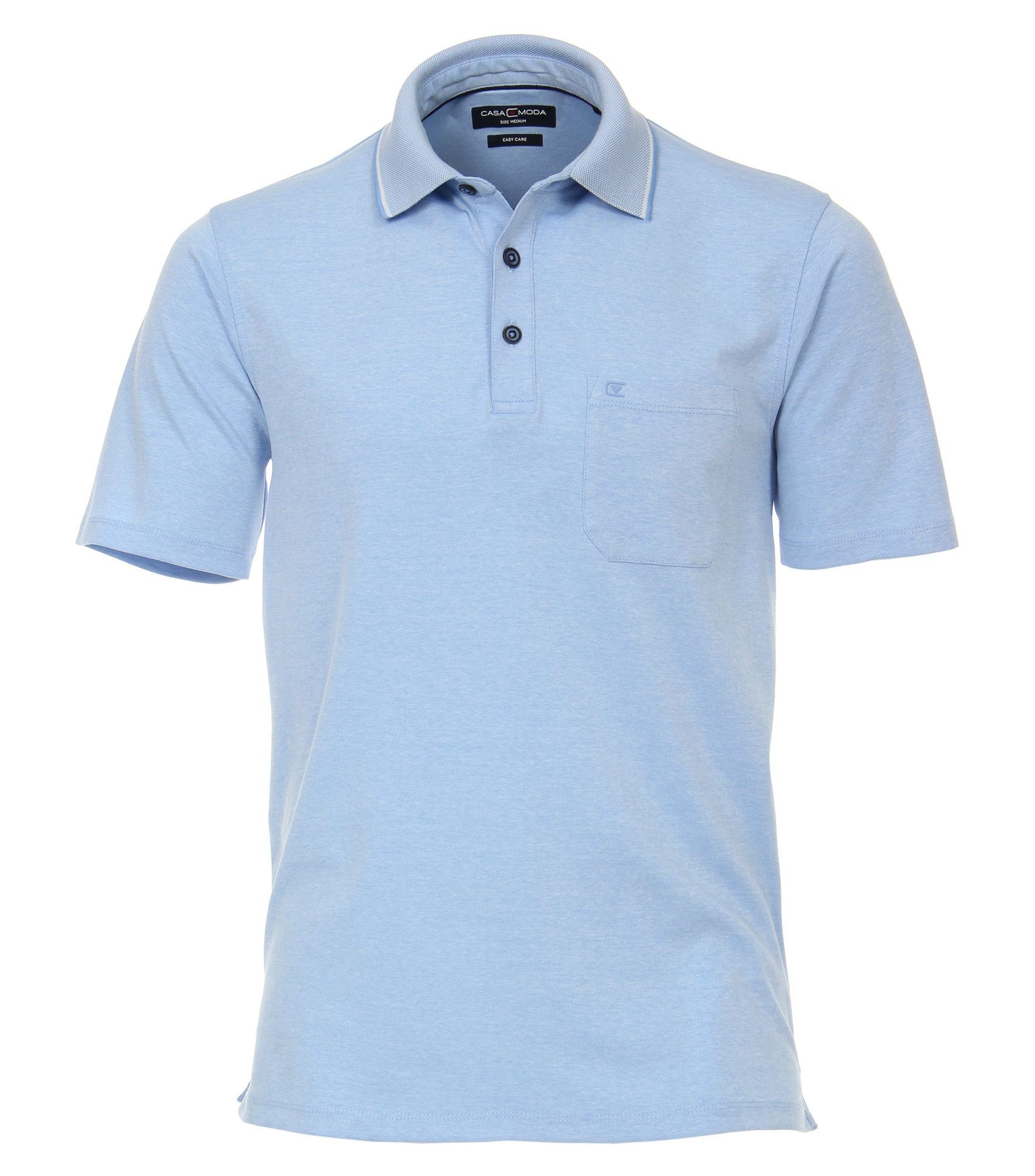 CASAMODA Poloshirt Polo-Shirt unifarben günstig online kaufen