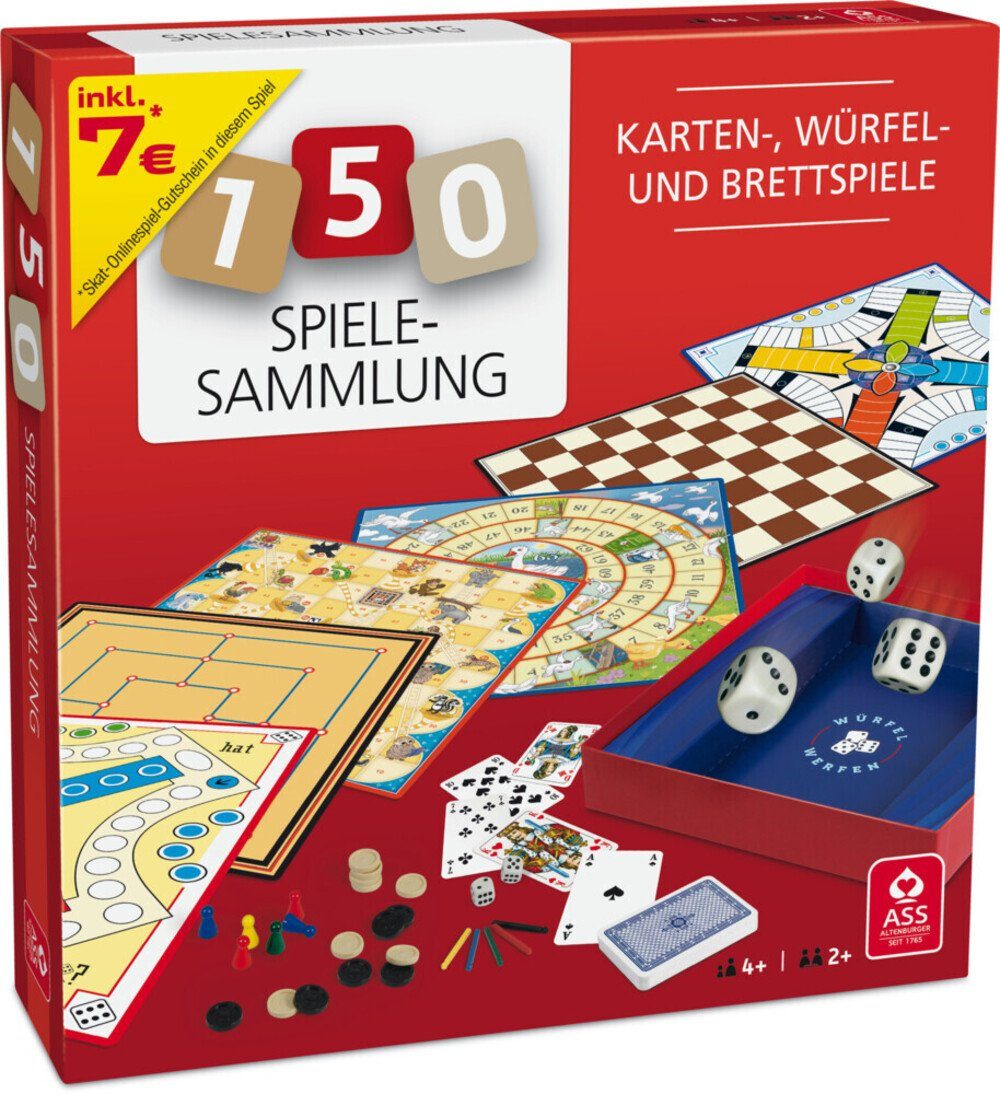 Cartamundi Spiel, Spielesammlung 150 Spielmöglichkeiten