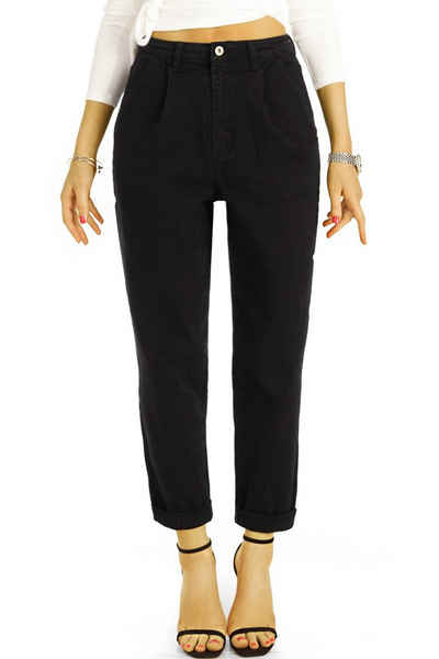 be styled Mom-Jeans »Medium waist Mom Jeans High Waist Hose - Damen - j24g-4« 5-Pocket-Style, mit Stretch-Anteil