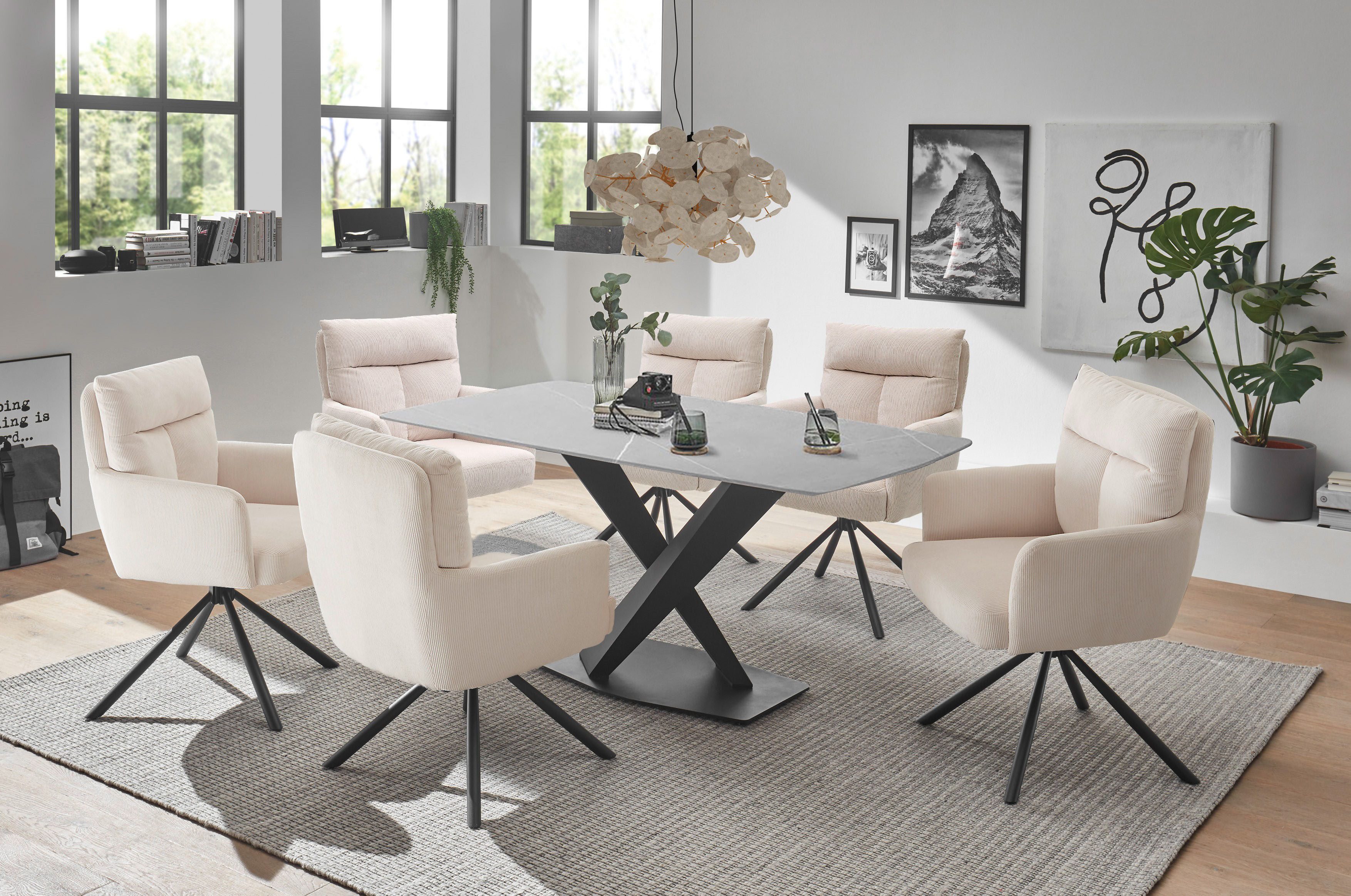 Stolkom Sp.z.o.o. Esstisch Ventura Esszimmertisch Keramik, Esstisch Keramik günstig online kaufen