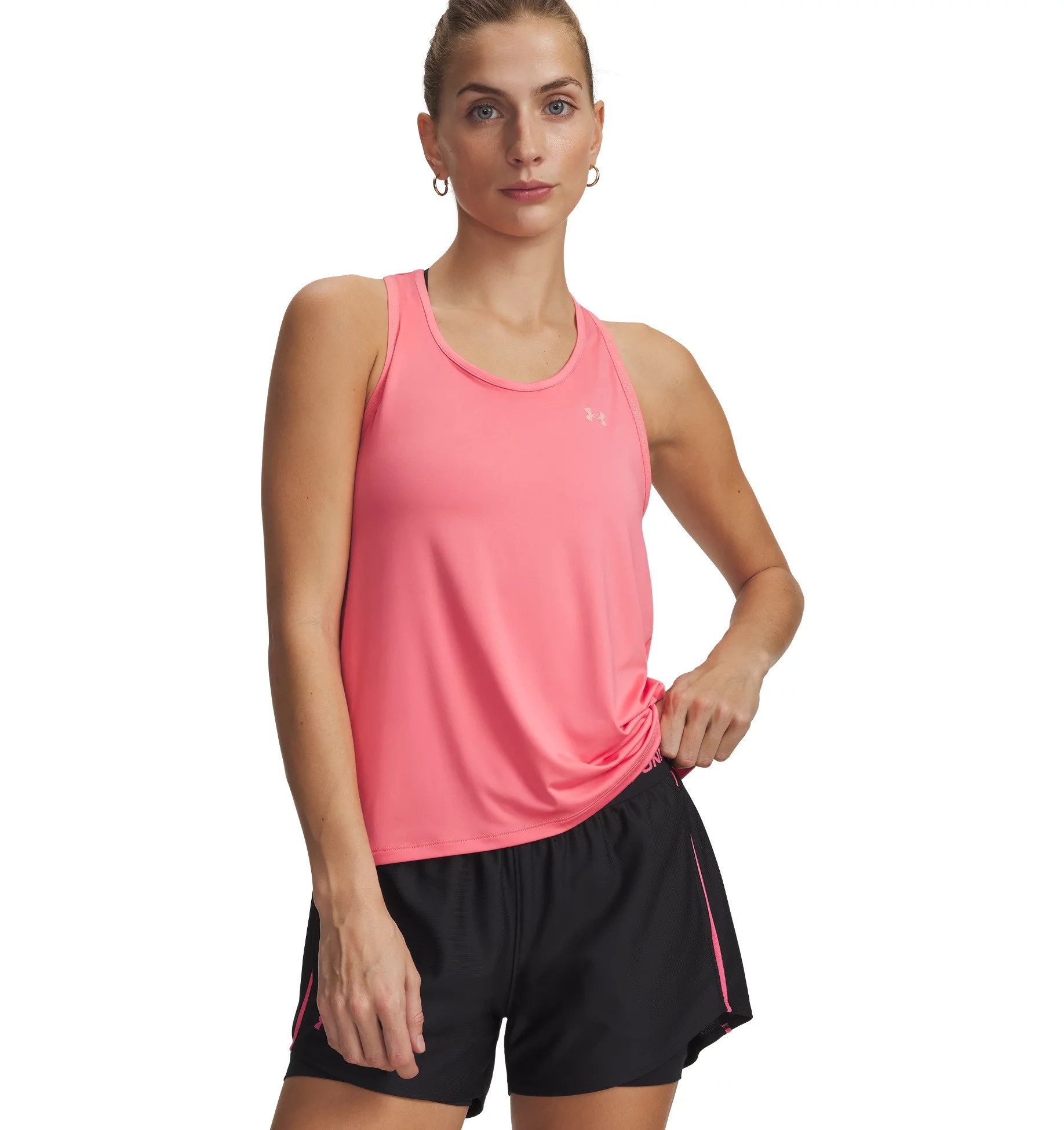 Under Armour® Tanktop TECH KNOCKOUT TANK (1-tlg) ärmelloses Design, sportlicher Stil, leichtes Material