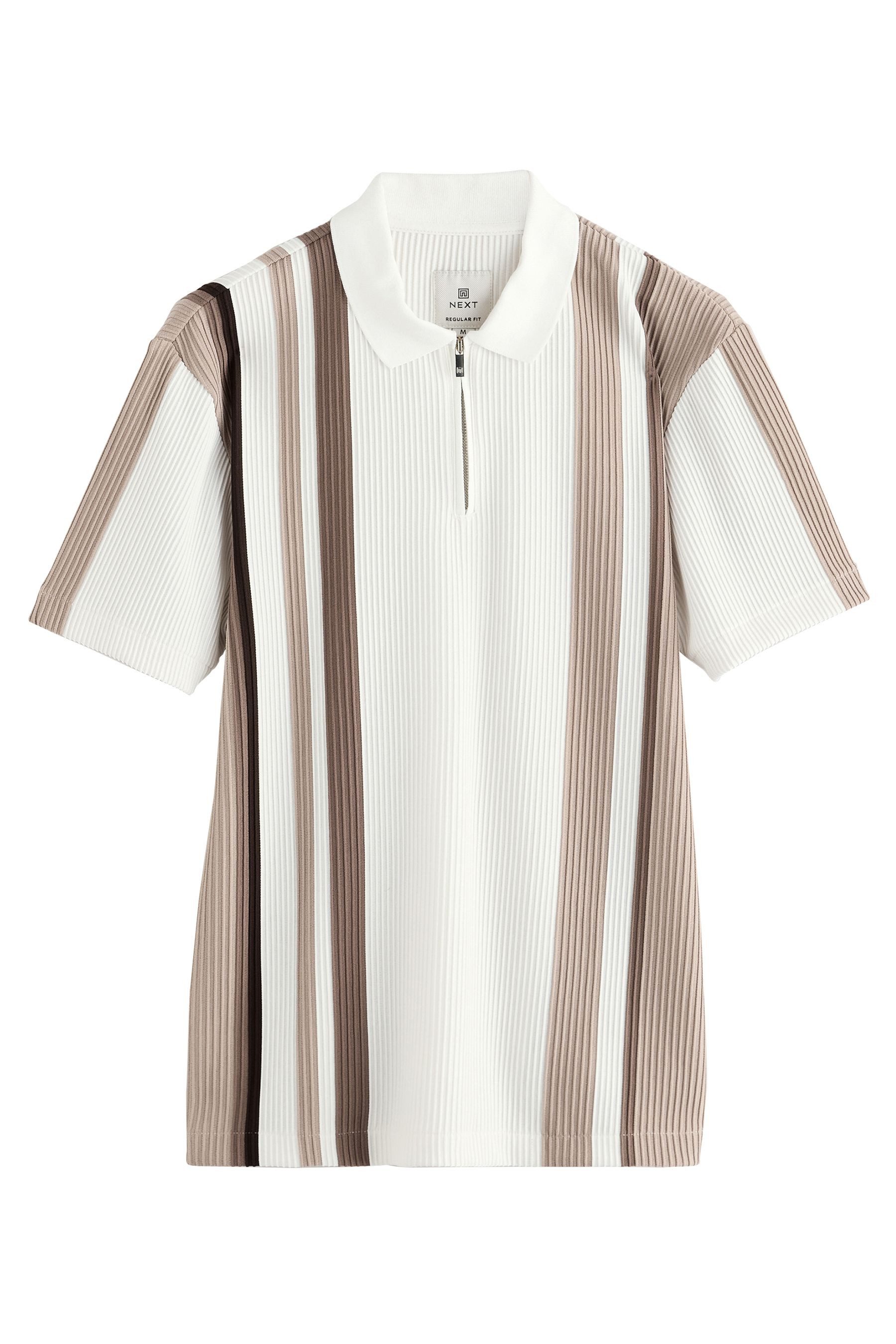 Next Poloshirt Poloshirt mit 1/4-RV und günstig online kaufen