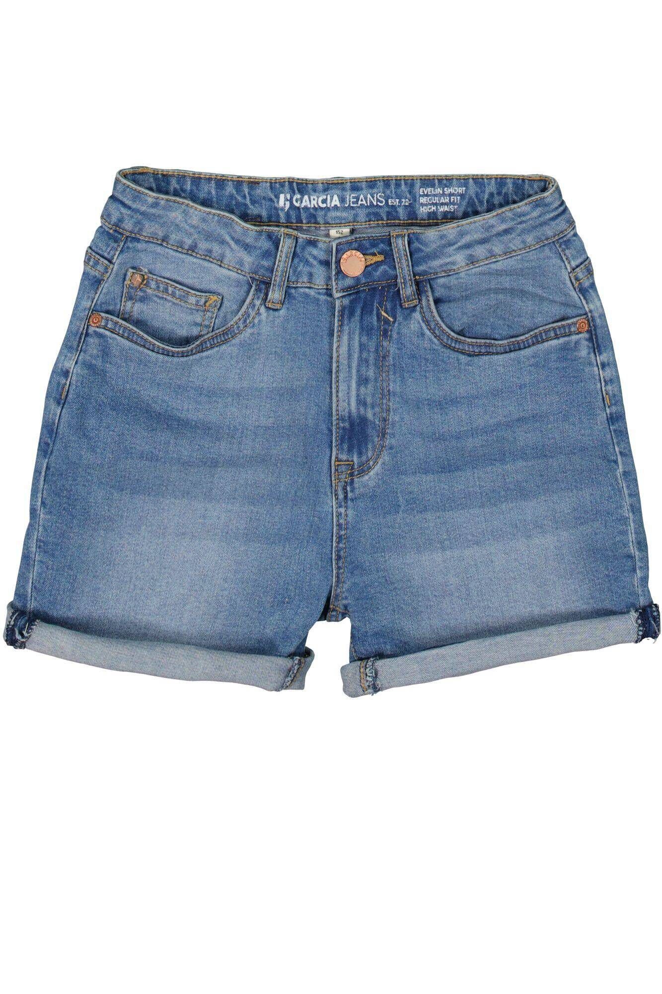 Garcia Shorts Mädchen Jeansshort EVELIN 588 MEDIUM USED (1-tlg)