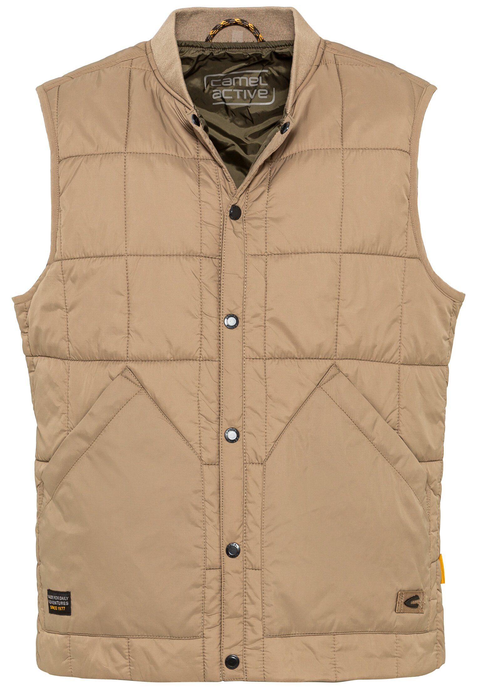 Funktionsweste Packable Outdoor Weste mit Kapuze