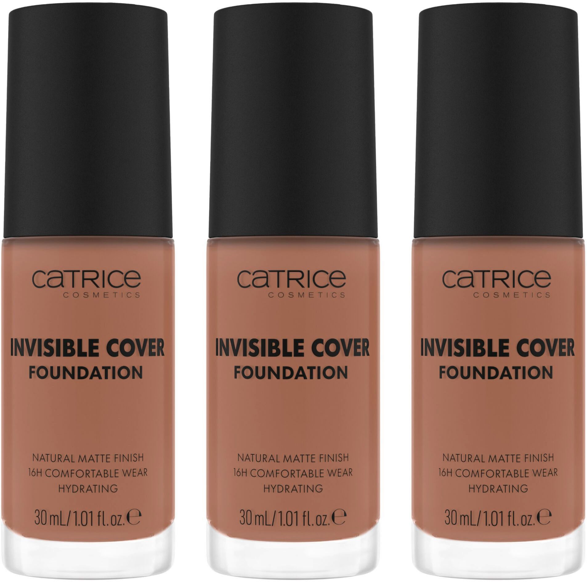 Catrice Основа Invisible Cover Основа, 3-tlg., mit langanhaltendem Finish