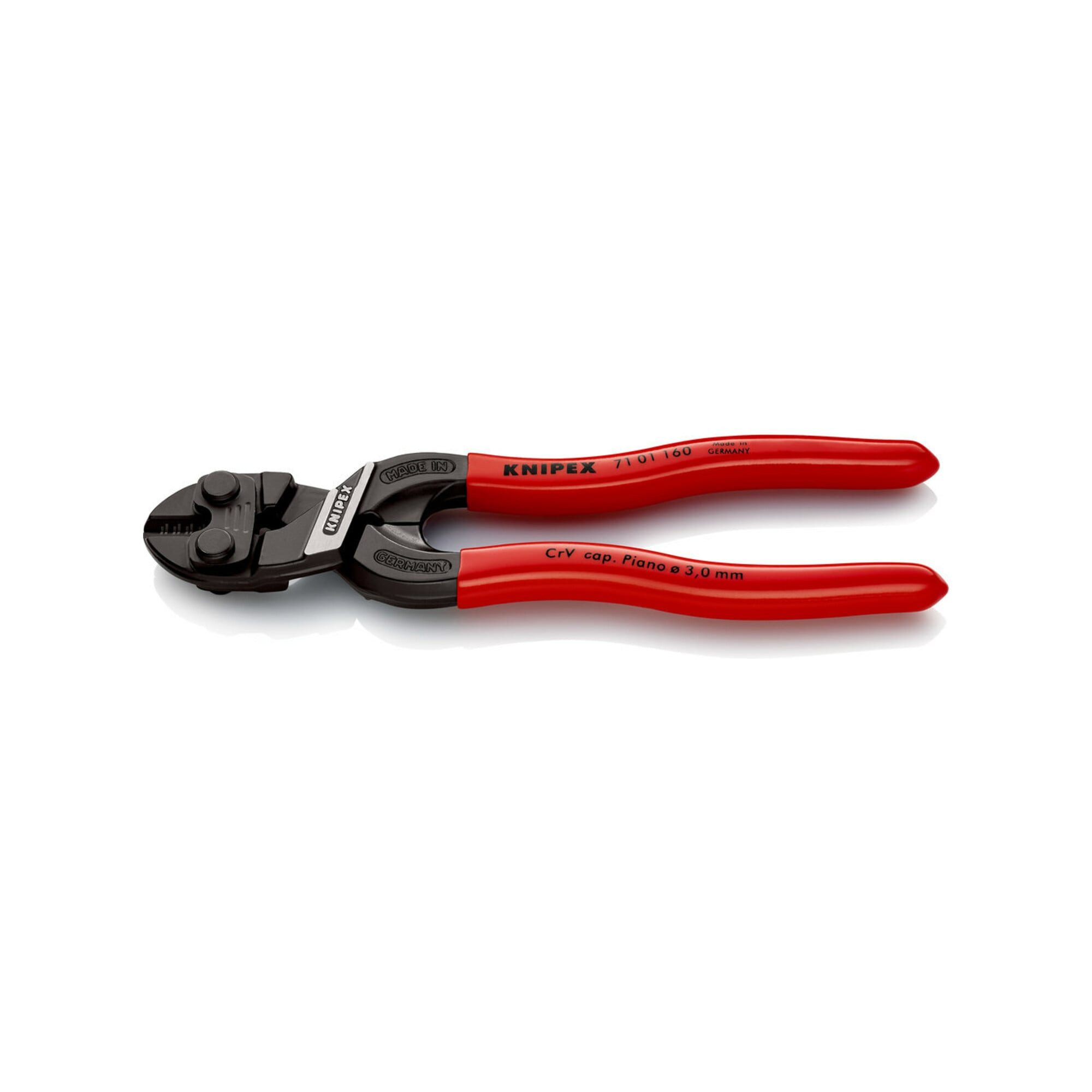 Knipex Bolzenschneider KNIPEX 71 01 160 CoBolt® S Kompakt-Bolzenschneider mit Kunststoff über