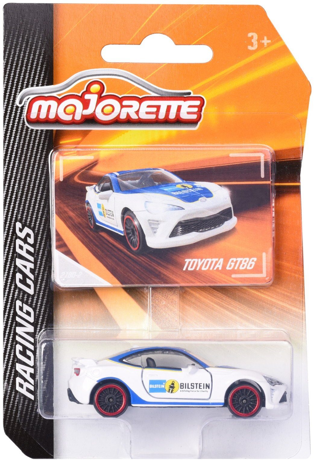 majORETTE Spielzeug-Auto Spielzeugauto Racing Cars Toyota GT86 Bilstein 212084009Q31