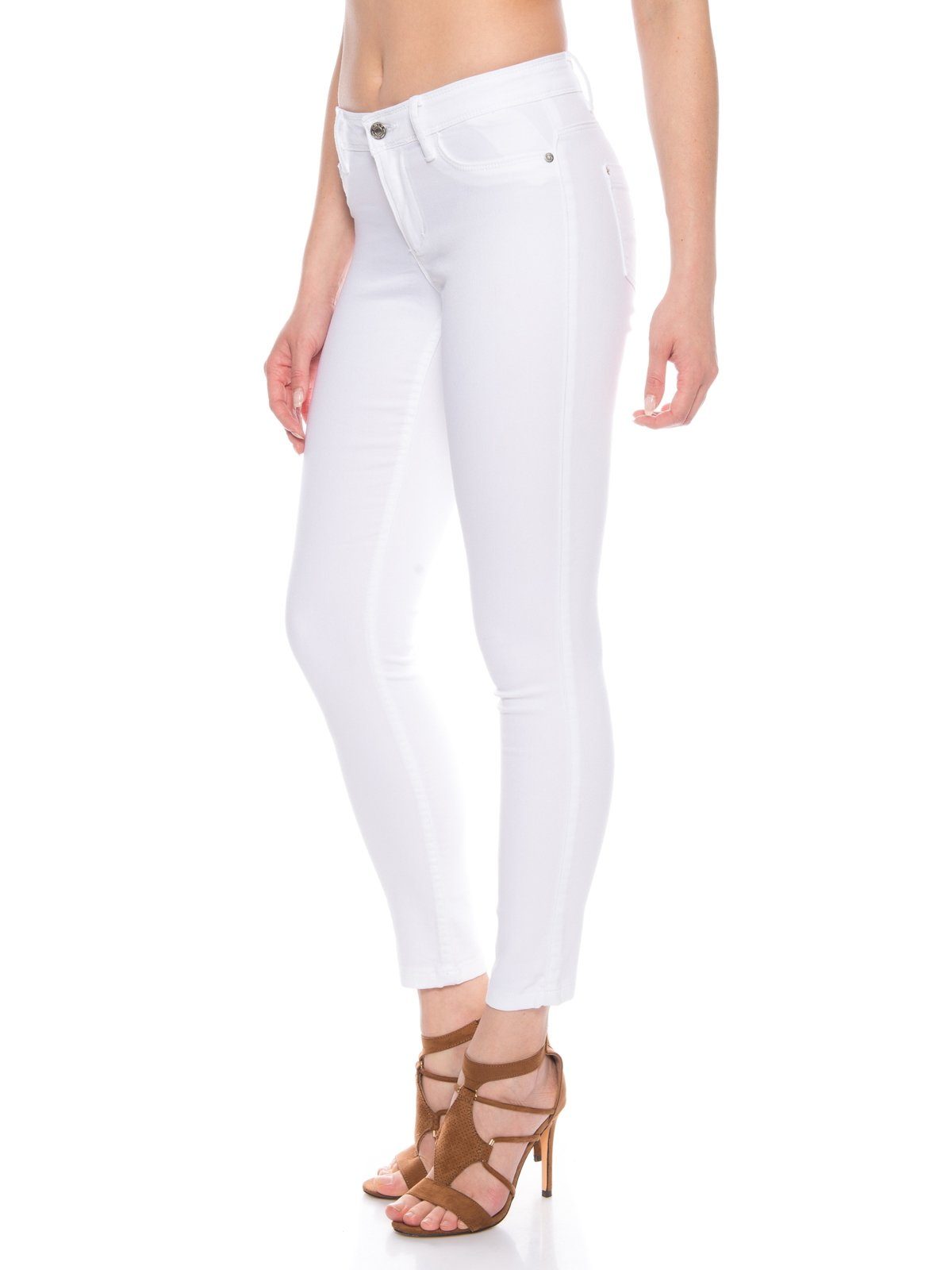 ONLY Stretch-Jeans Only Damen Skinny Jeans Hose mit Stretch in weiß Regular günstig online kaufen