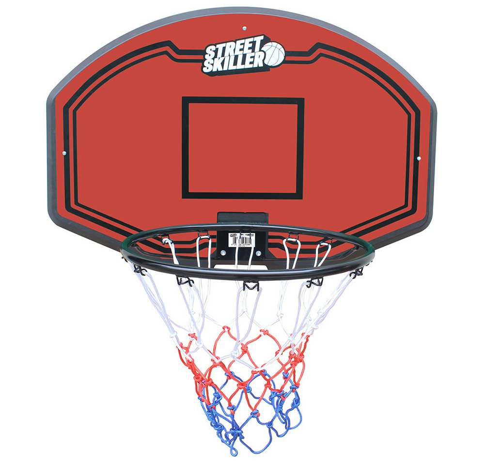 STREETSKILLER Basketballkorb Basketballkorb mit Brett und Wandhalterung